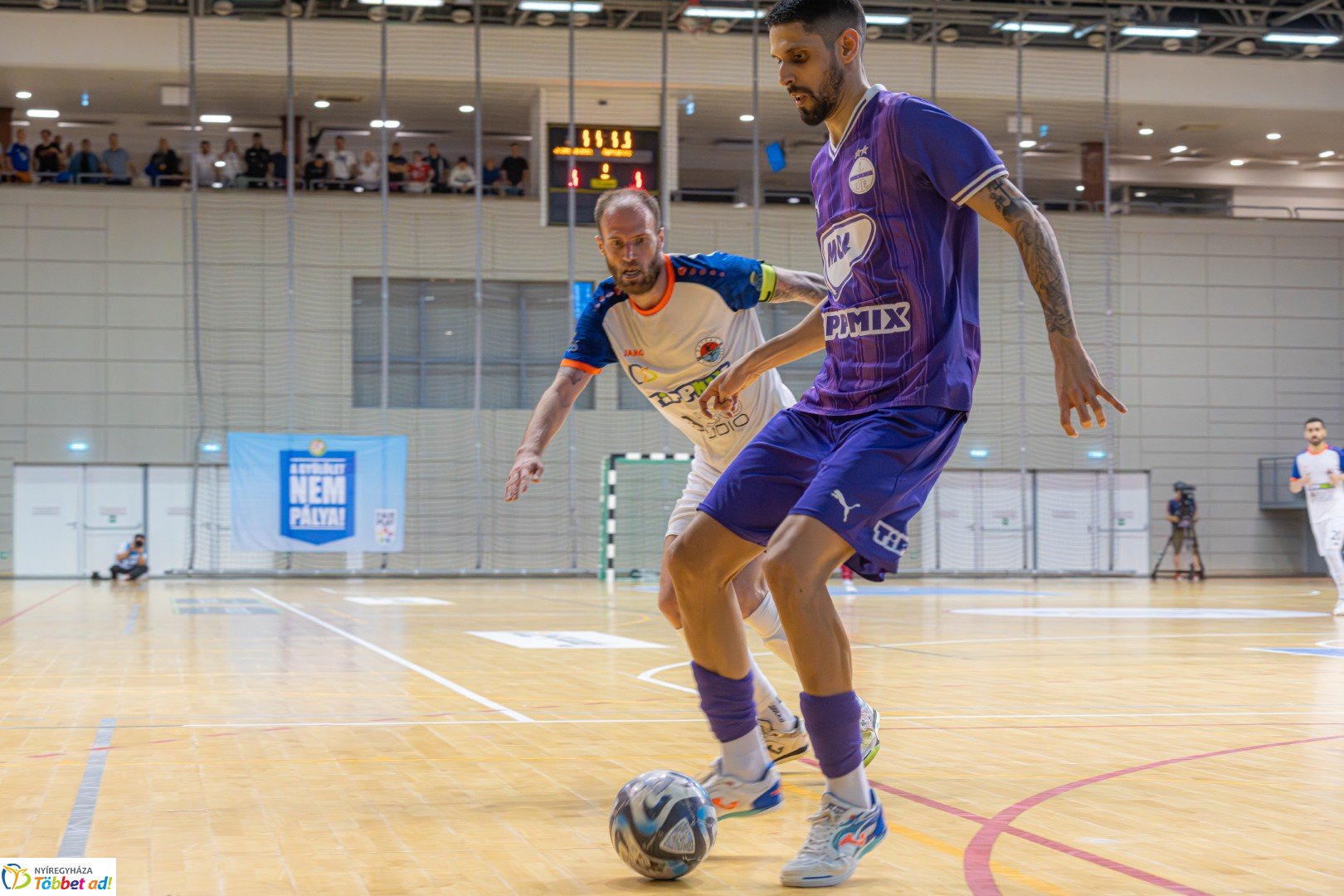 A’Studió Futsal Nyíregyháza – Újpest FC 7–2 (3–1)