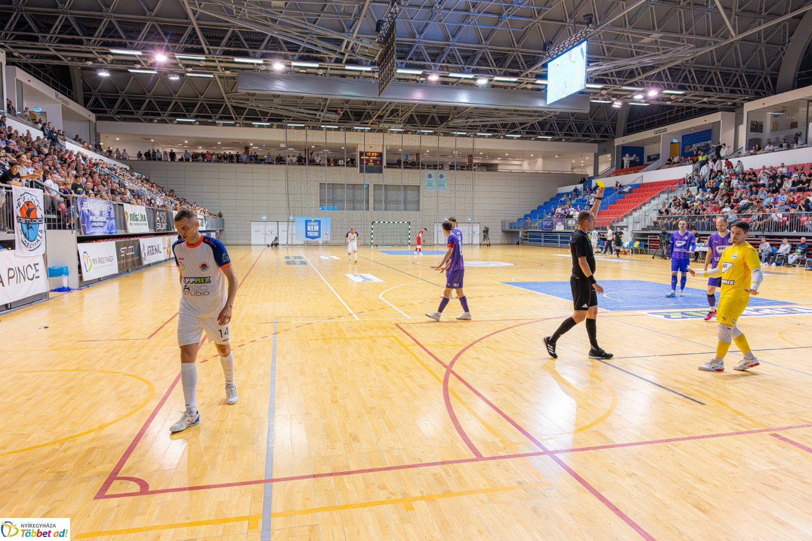 A’Studió Futsal Nyíregyháza – Újpest FC 7–2 (3–1)