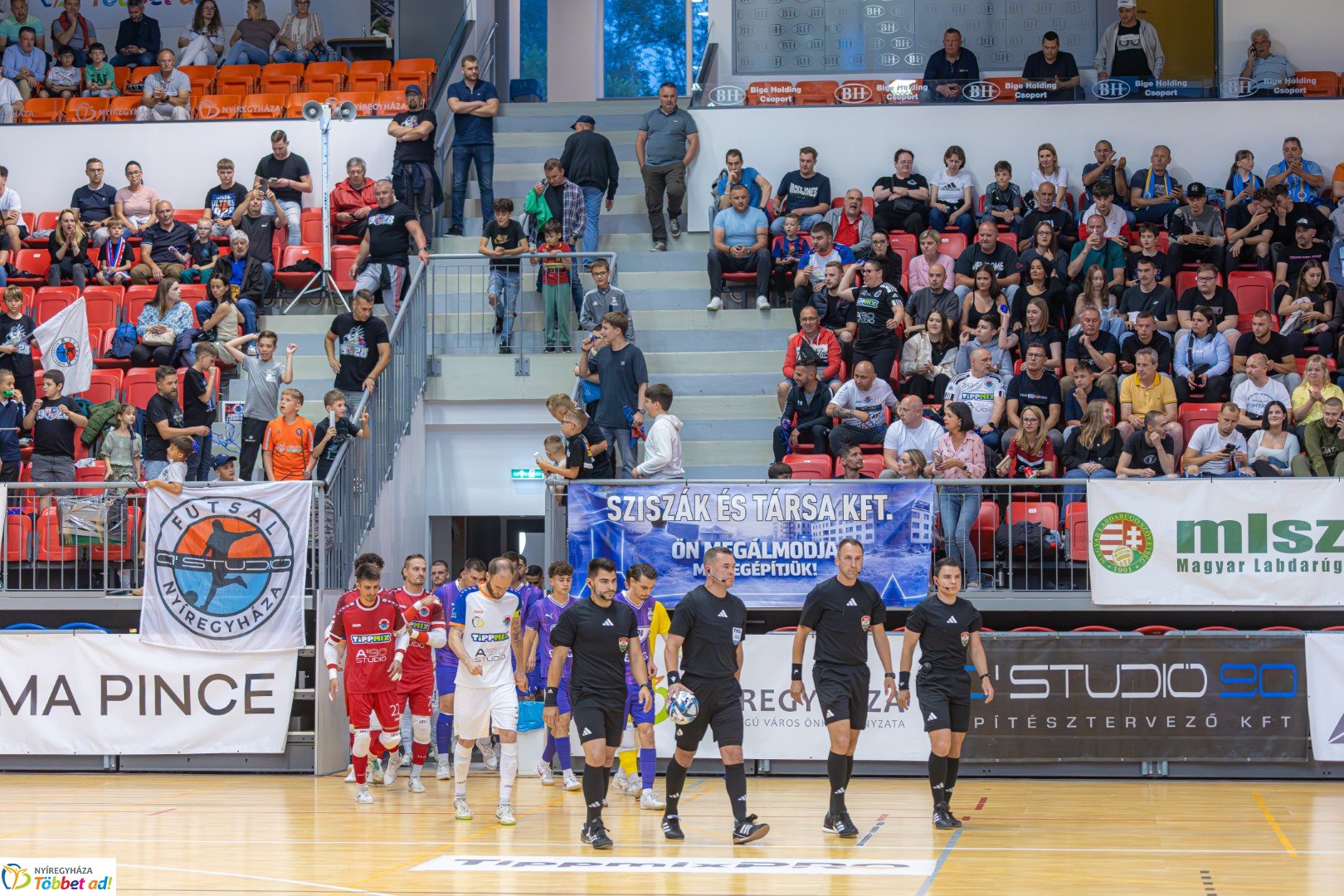 A’Studió Futsal Nyíregyháza – Újpest FC 7–2 (3–1)