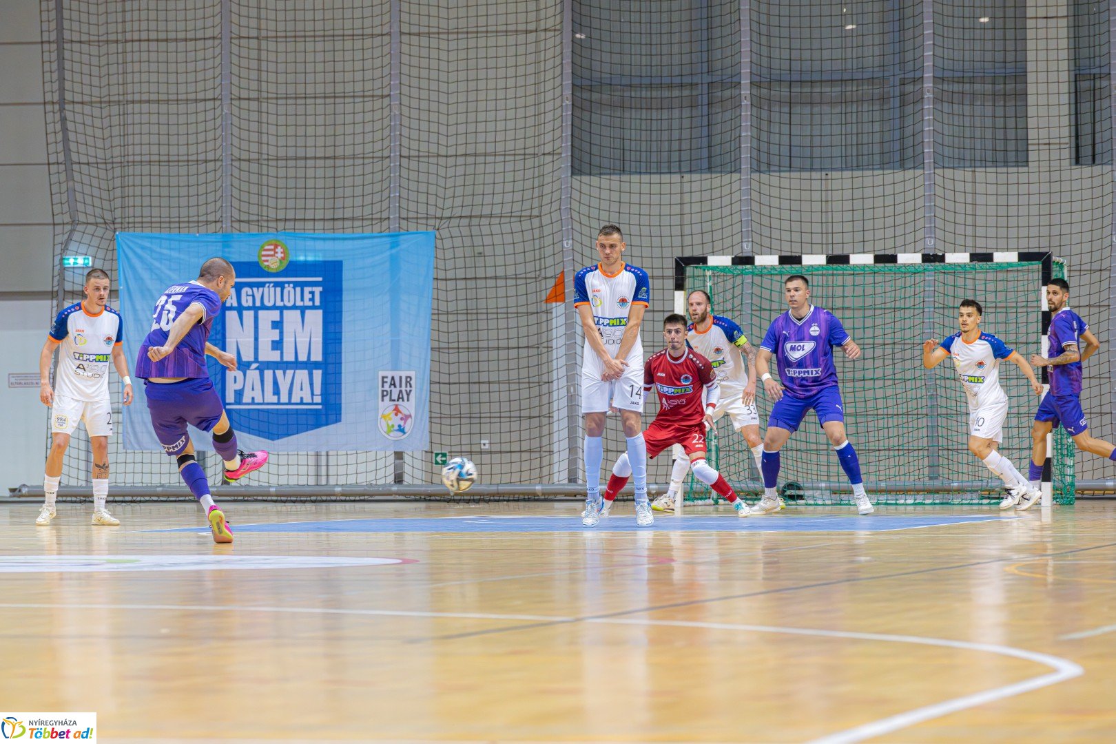 A’Studió Futsal Nyíregyháza – Újpest FC 7–2 (3–1)