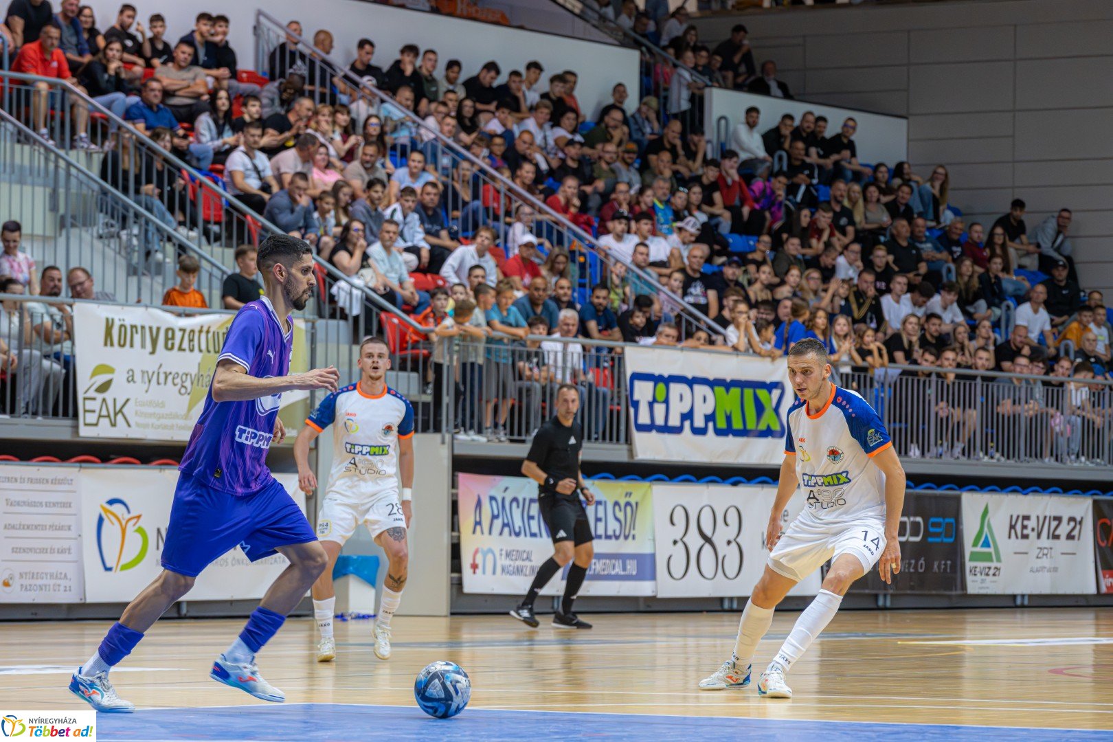 A’Studió Futsal Nyíregyháza – Újpest FC 7–2 (3–1)