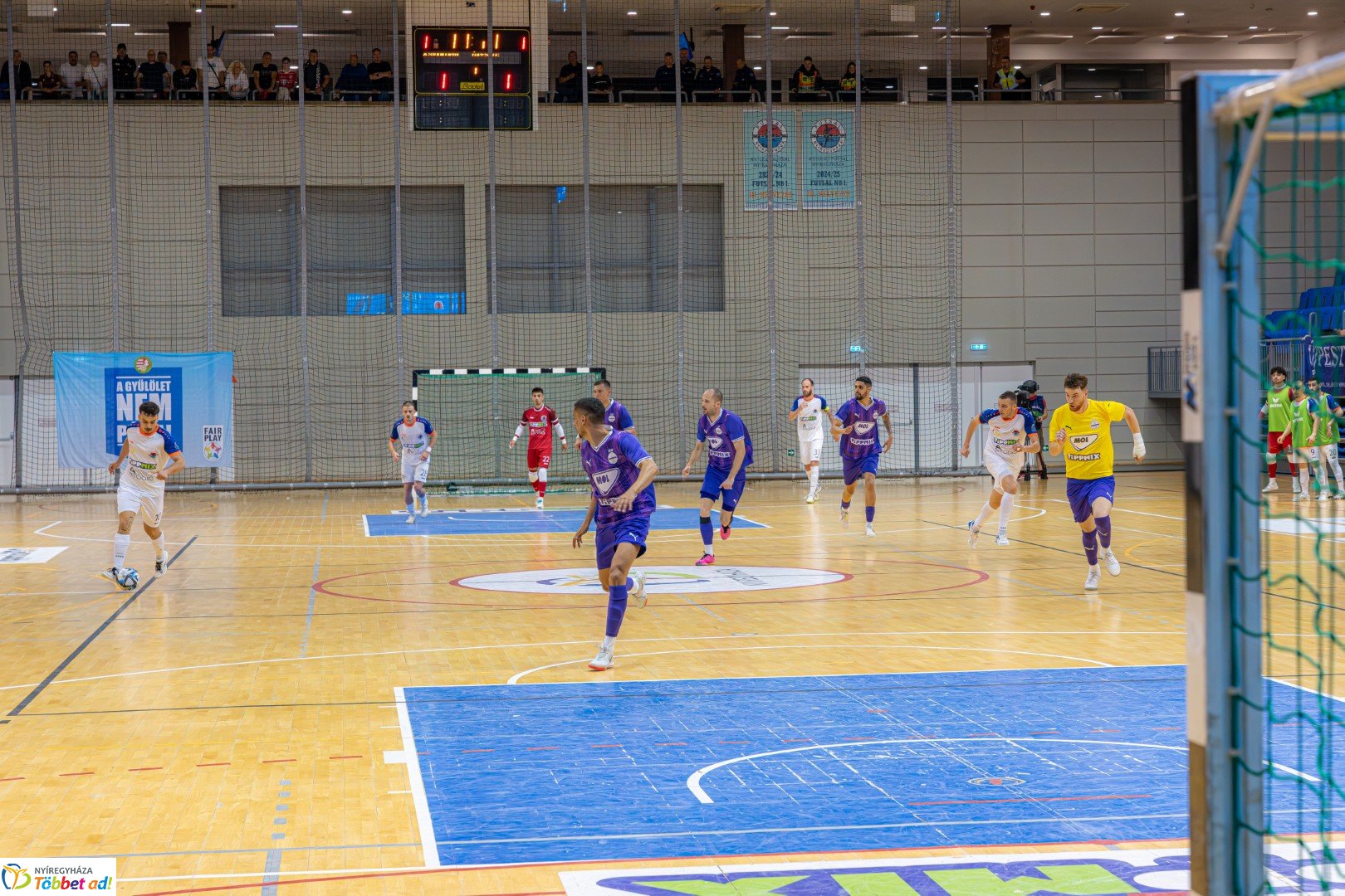 A’Studió Futsal Nyíregyháza – Újpest FC 7–2 (3–1)