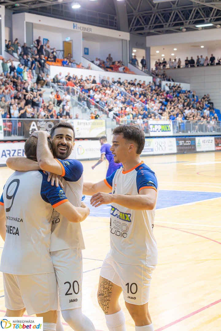 A’Studió Futsal Nyíregyháza – Újpest FC 7–2 (3–1)