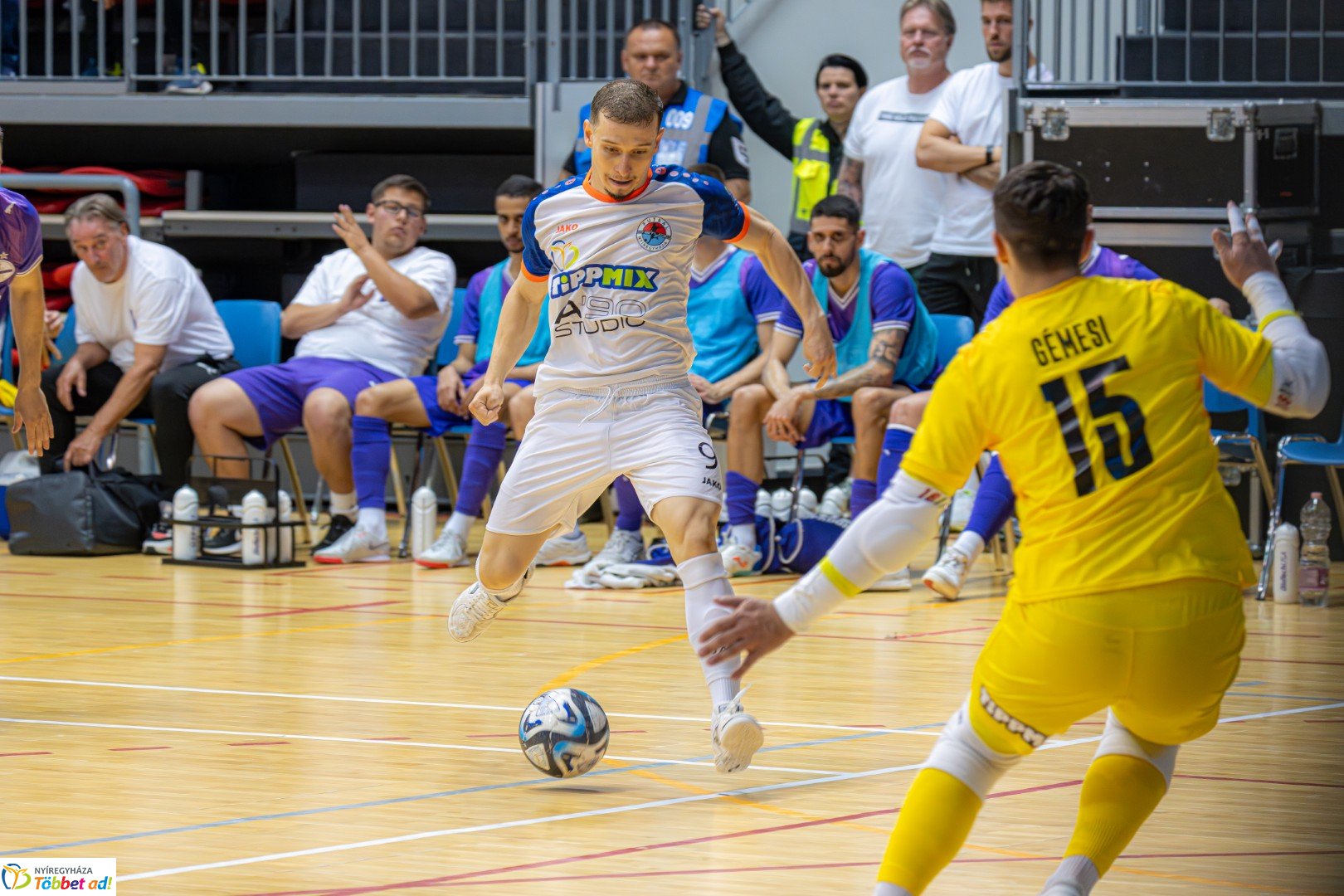 A’Studió Futsal Nyíregyháza – Újpest FC 7–2 (3–1)