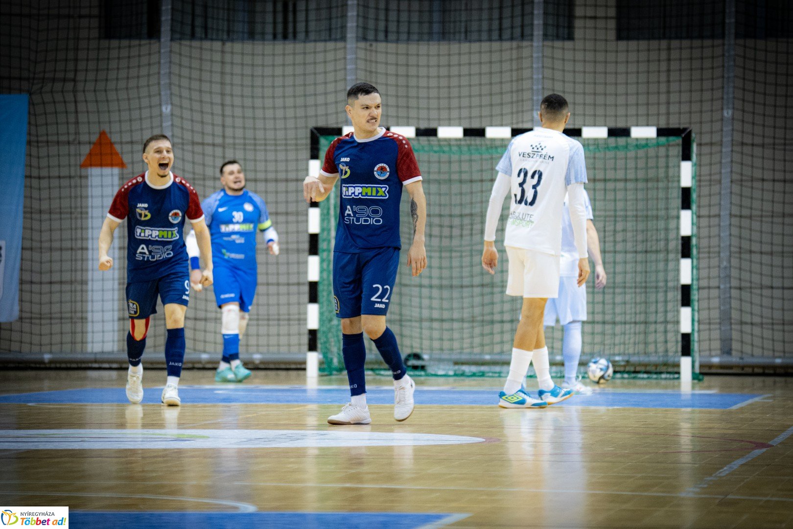A’Studió Futsal Nyíregyháza – Vehir.hu Futsal Veszprém