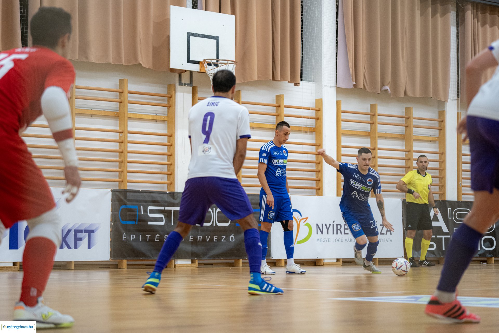 A'Studio Futsal Nyíregyháza Vs. Újpest FC- 220Volt 