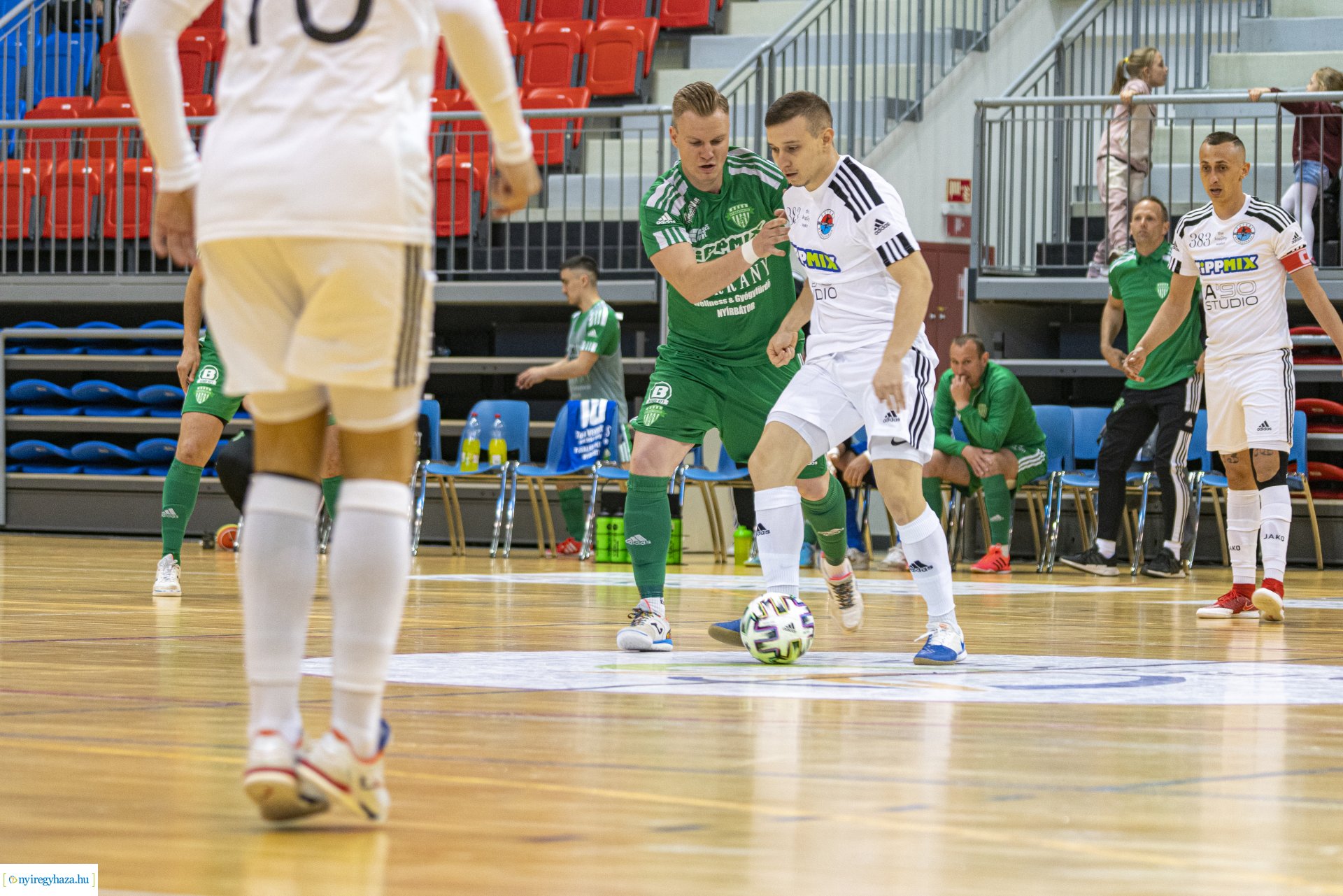 A’Stúdió Futsal Nyíregyháza–Nyírbátori SC futsal mérkőzés a Continental Arénában