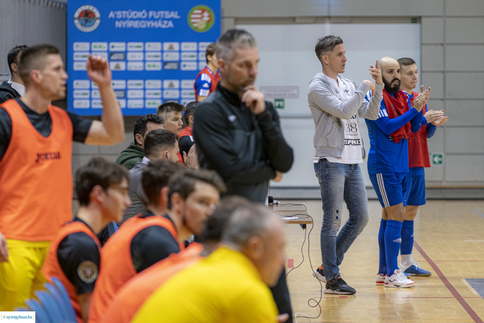 A’Studió Futsal Nyíregyháza–Rubeola FC futsal mérkőzés a Continental Arénéban