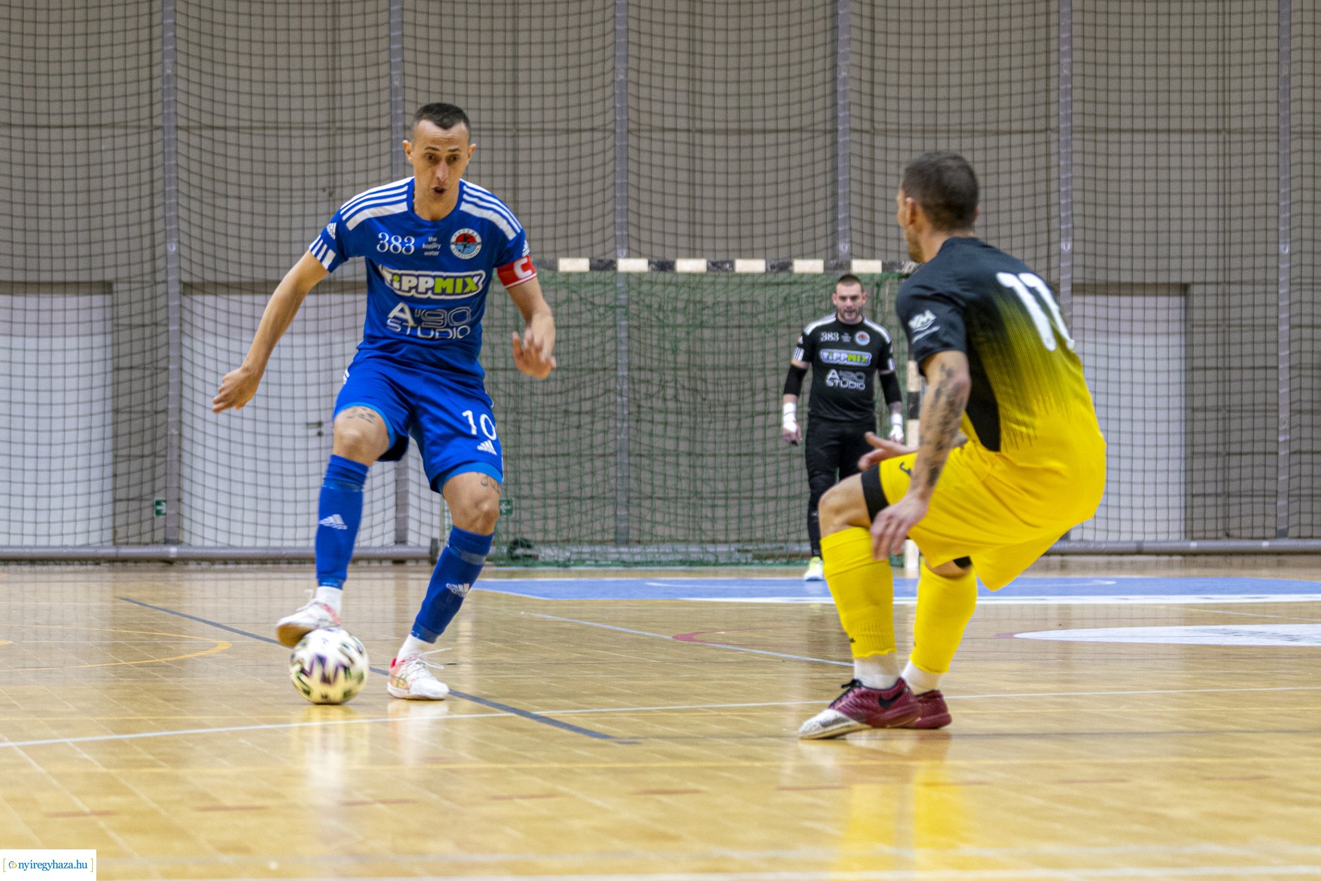 A’Studió Futsal Nyíregyháza–Rubeola FC futsal mérkőzés a Continental Arénéban