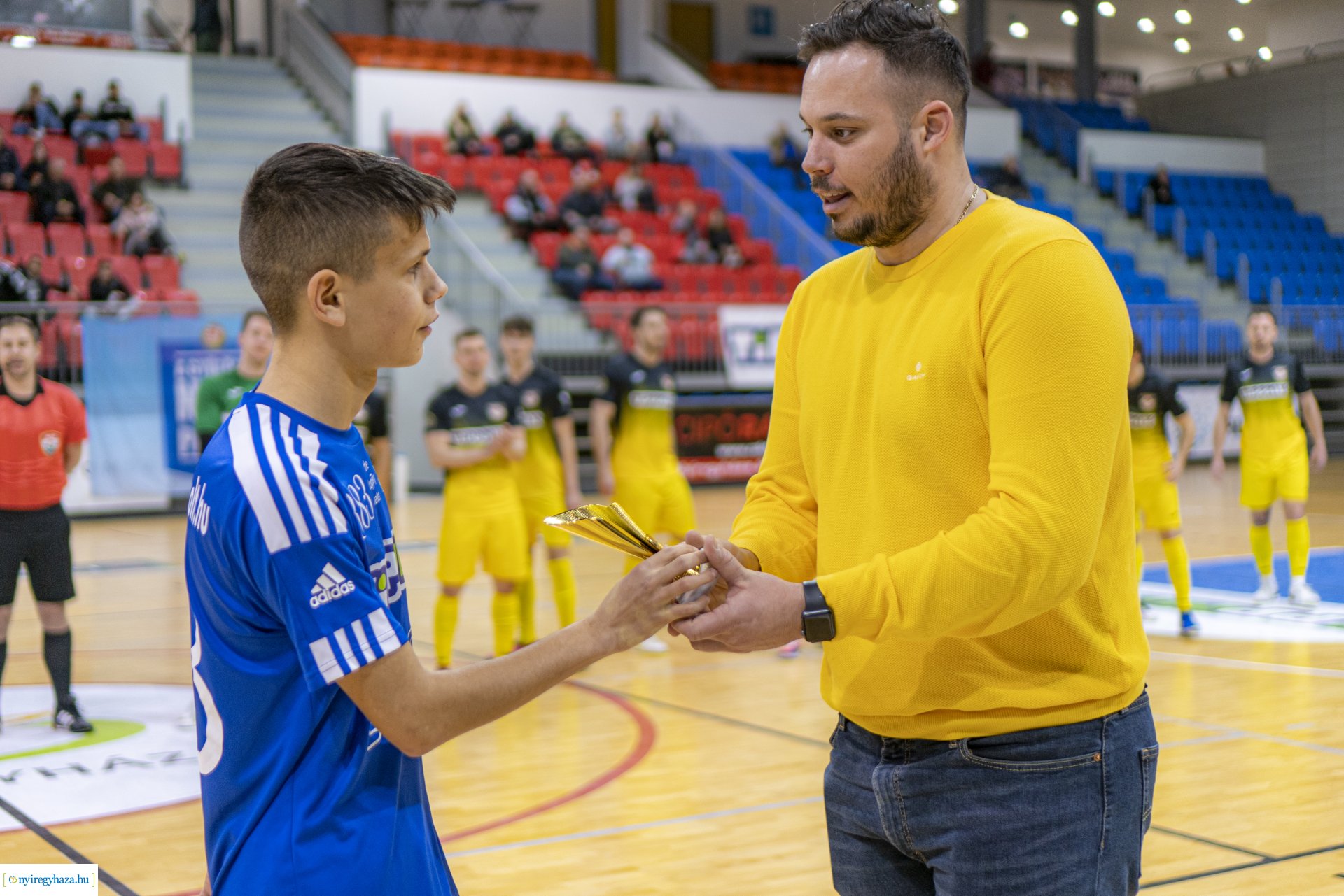 A’Studió Futsal Nyíregyháza–Rubeola FC futsal mérkőzés a Continental Arénéban