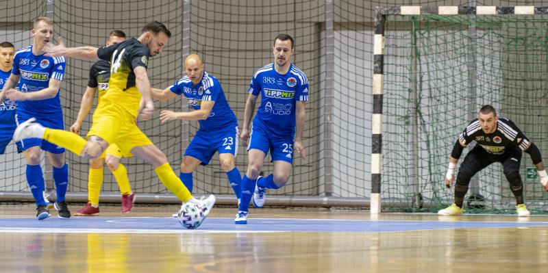 A’Studió Futsal Nyíregyháza–Rubeola FC futsal mérkőzés a Continental Arénéban