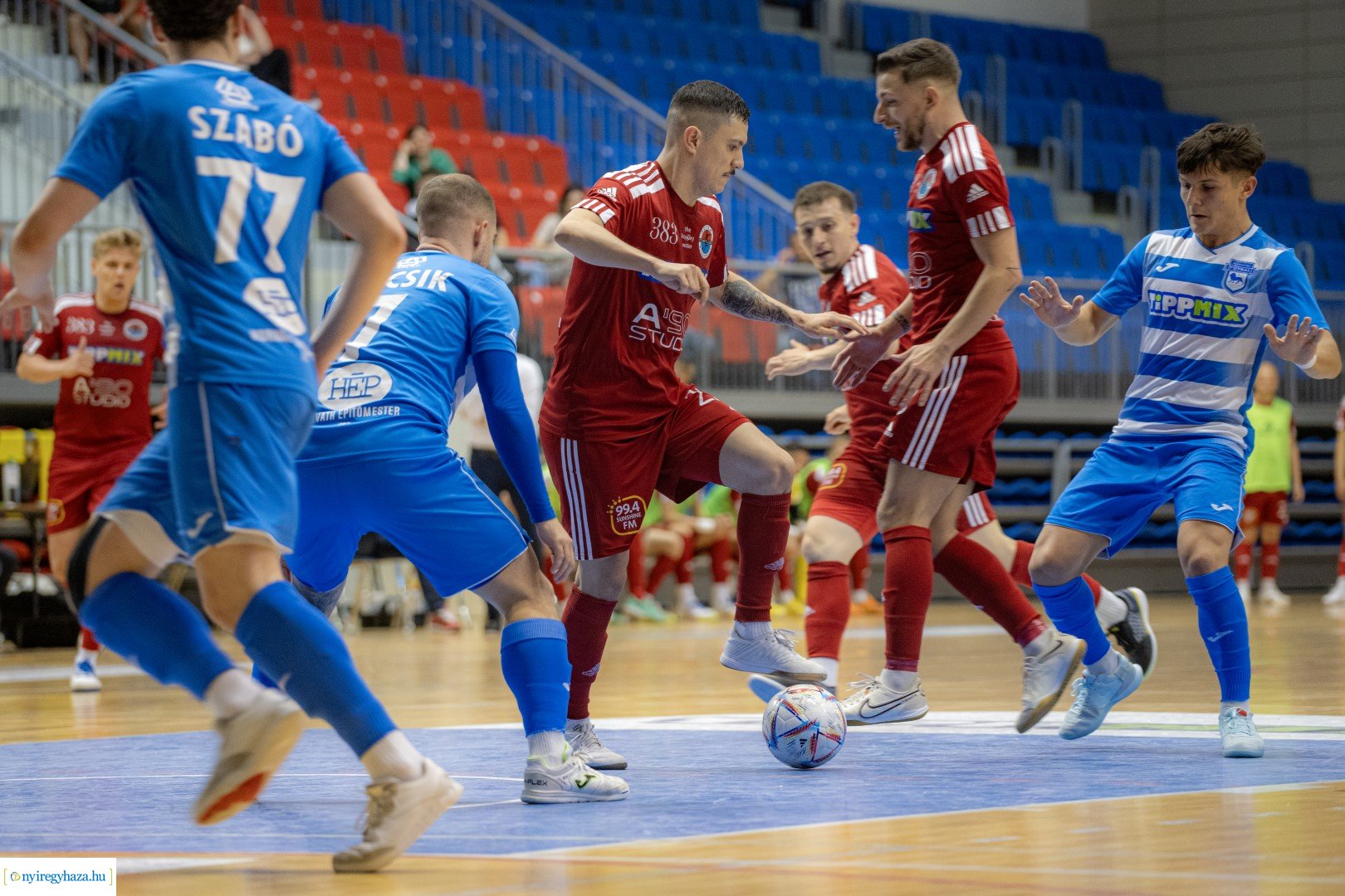 A'Stúdió Futsal vs. SG Kecskemét futsal mérkőzés a Continental Arénában