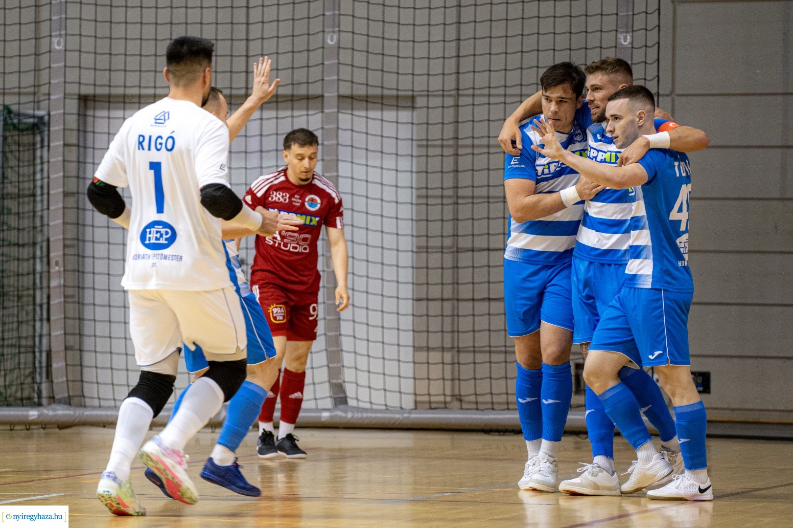 A'Stúdió Futsal vs. SG Kecskemét futsal mérkőzés a Continental Arénában