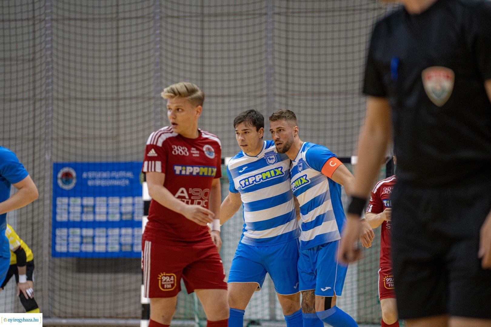 A'Stúdió Futsal vs. SG Kecskemét futsal mérkőzés a Continental Arénában
