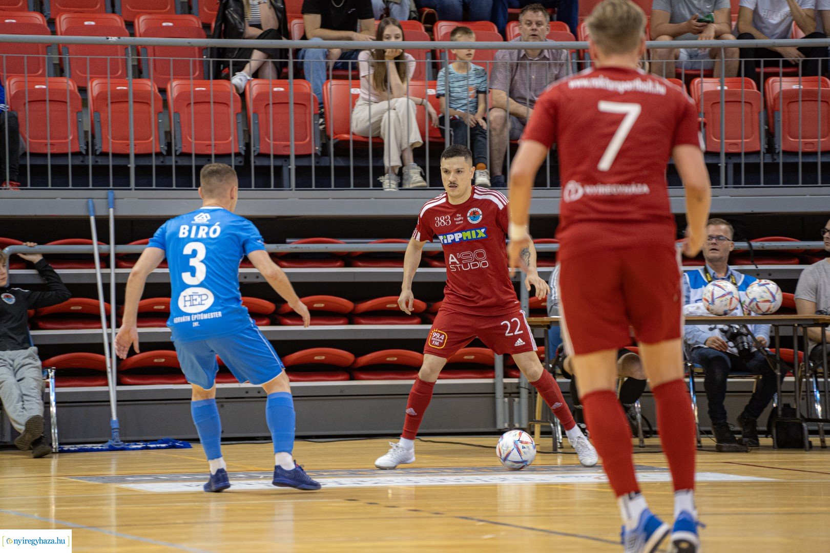 A'Stúdió Futsal vs. SG Kecskemét futsal mérkőzés a Continental Arénában