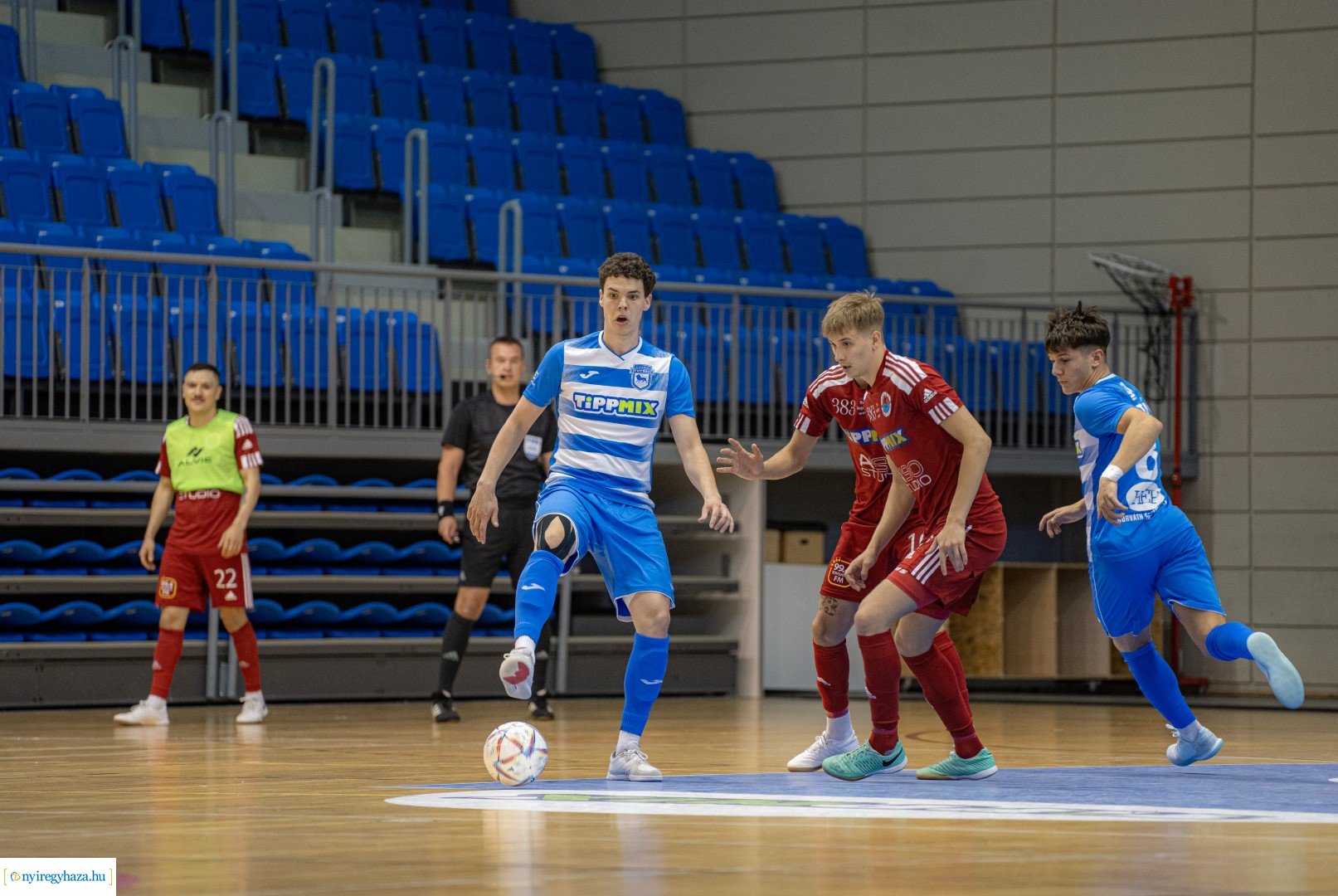 A'Stúdió Futsal vs. SG Kecskemét futsal mérkőzés a Continental Arénában