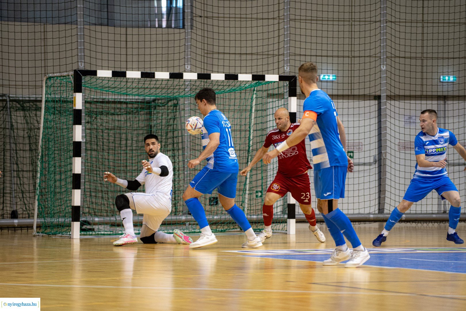 A'Stúdió Futsal vs. SG Kecskemét futsal mérkőzés a Continental Arénában