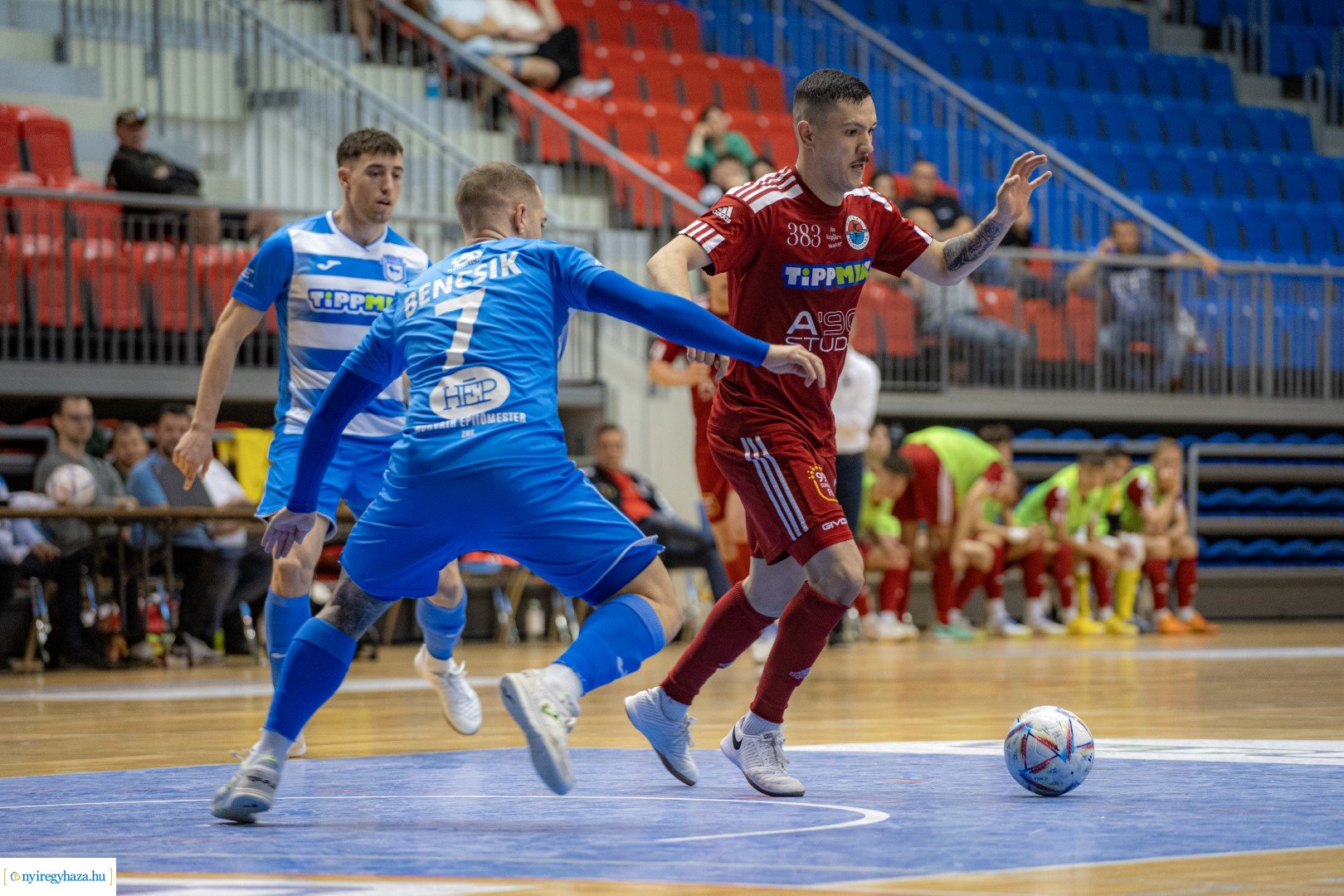 A'Stúdió Futsal vs. SG Kecskemét futsal mérkőzés a Continental Arénában