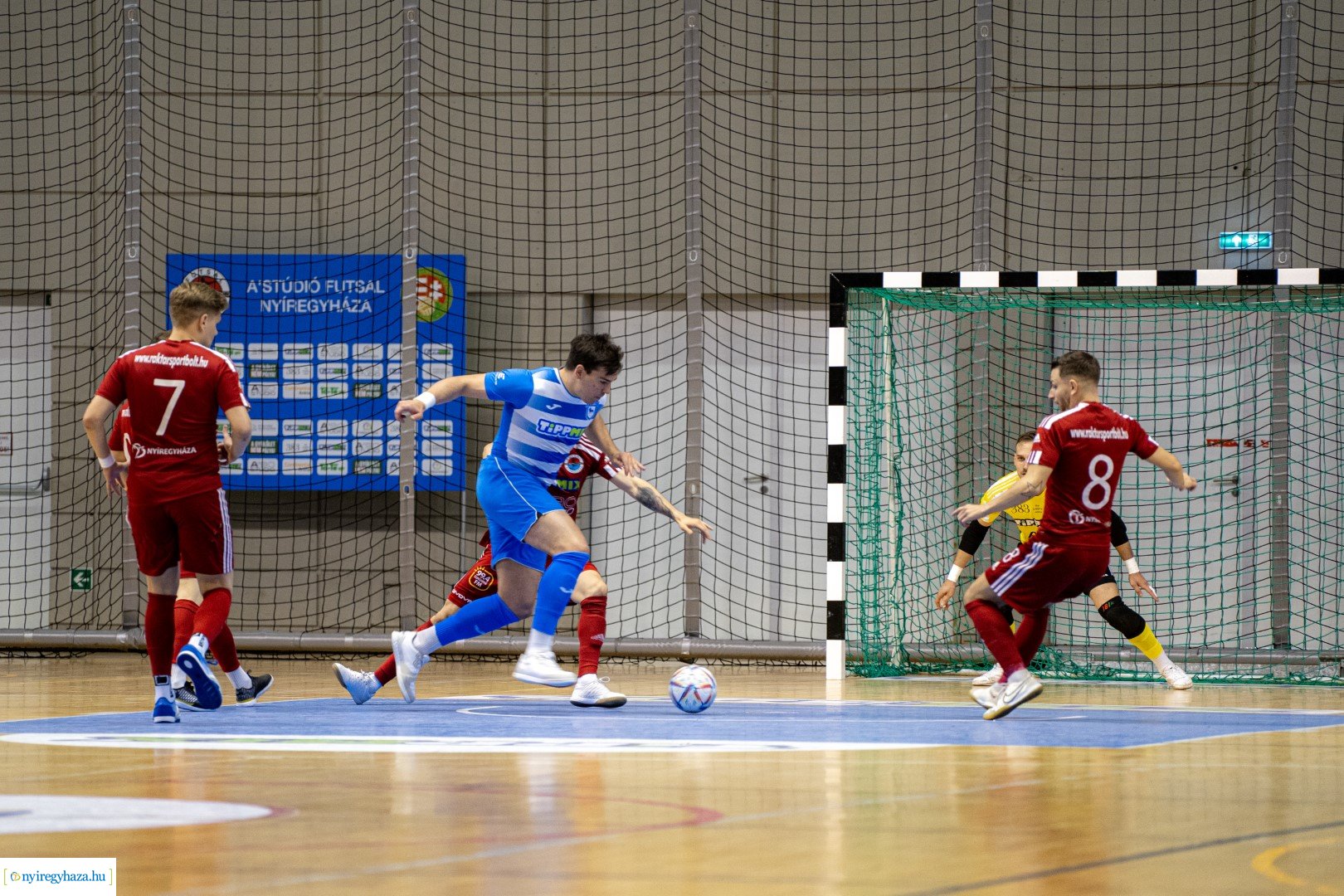 A'Stúdió Futsal vs. SG Kecskemét futsal mérkőzés a Continental Arénában