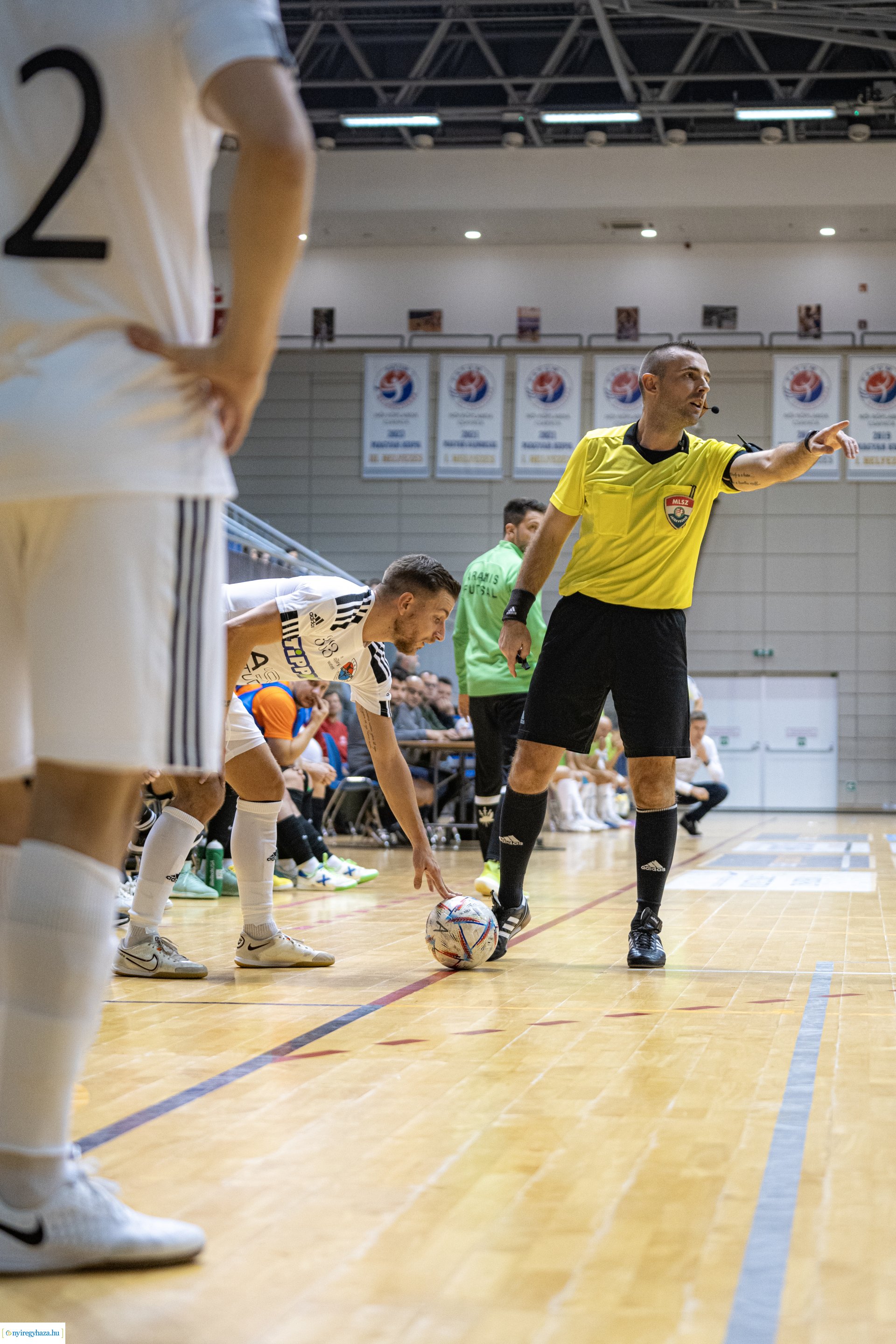 A'Stúdió Nyíregyháza vs Aramis SE futsal mérkőzés a Continental Arénában