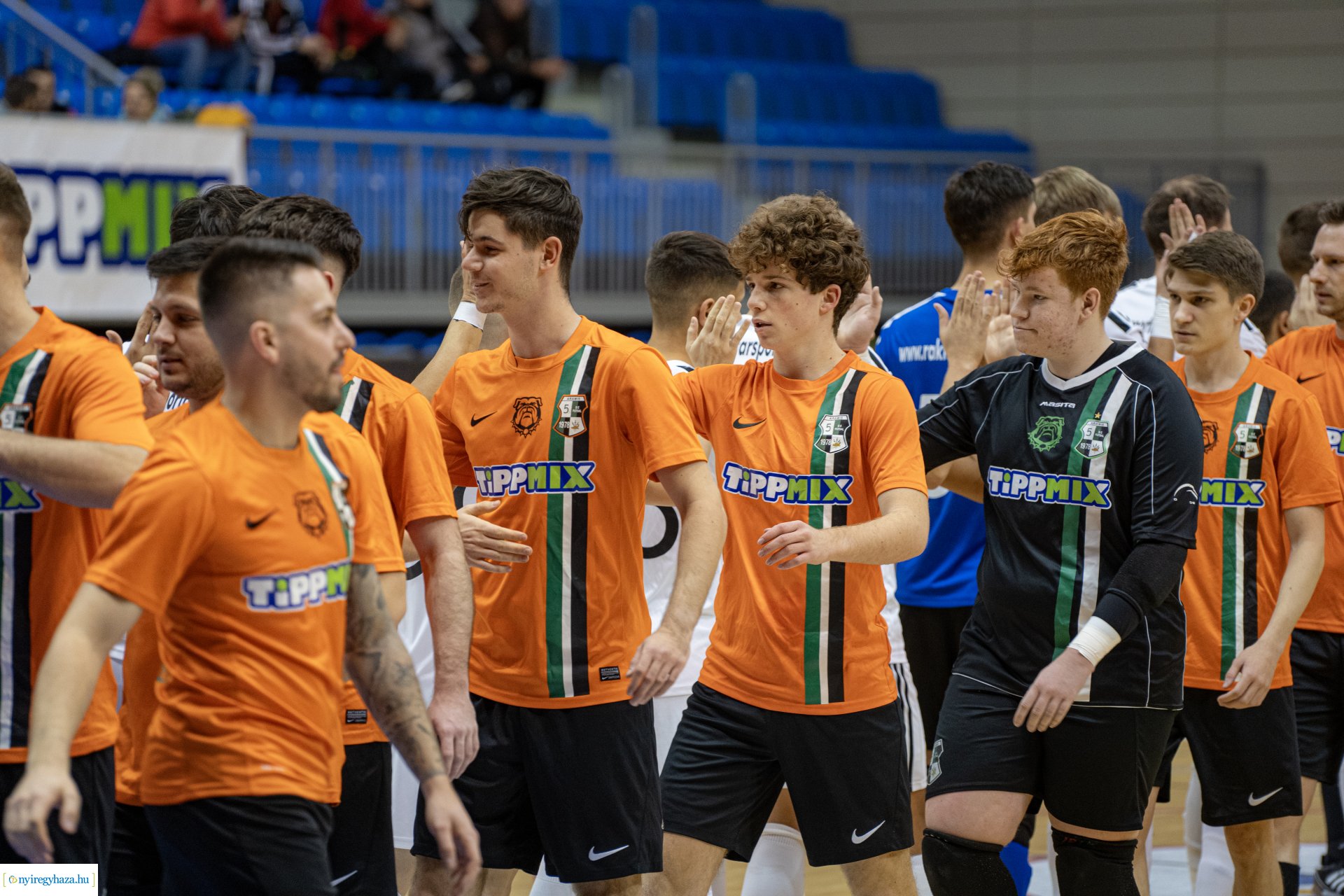 A'Stúdió Nyíregyháza vs Aramis SE futsal mérkőzés a Continental Arénában