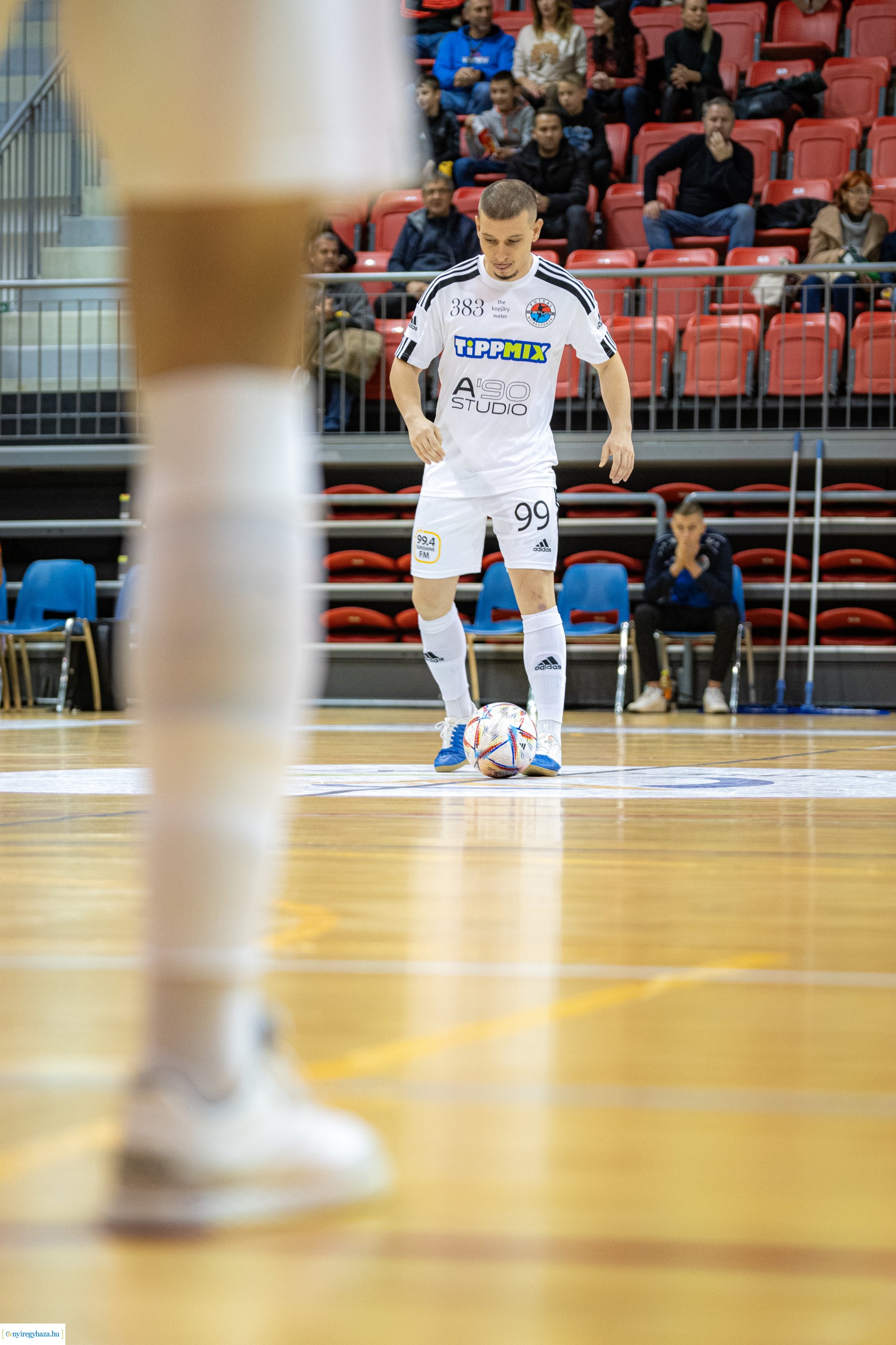 A'Stúdió Nyíregyháza vs Aramis SE futsal mérkőzés a Continental Arénában