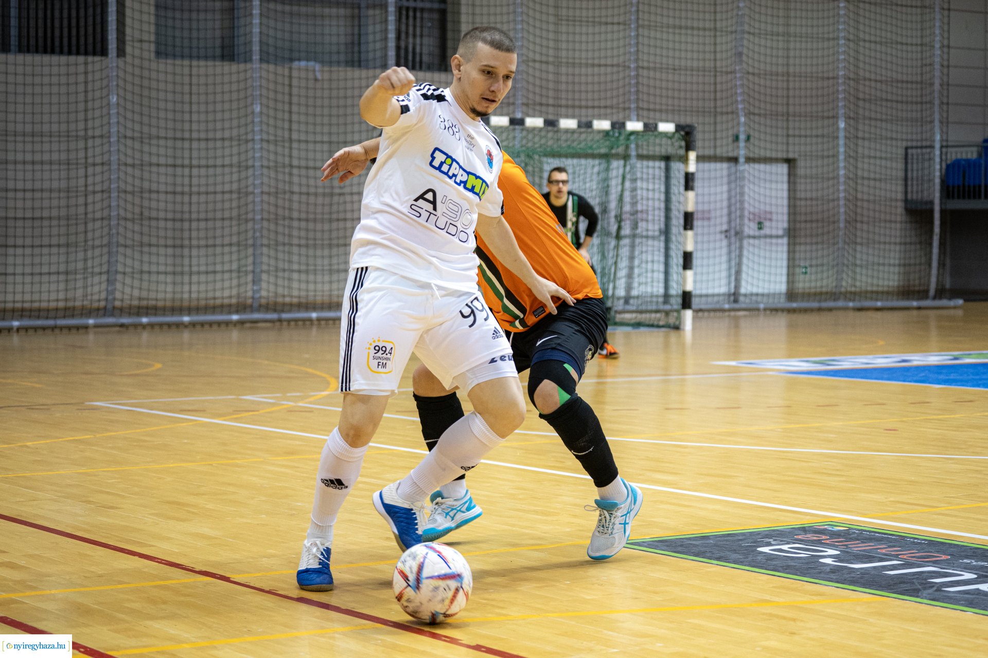 A'Stúdió Nyíregyháza vs Aramis SE futsal mérkőzés a Continental Arénában