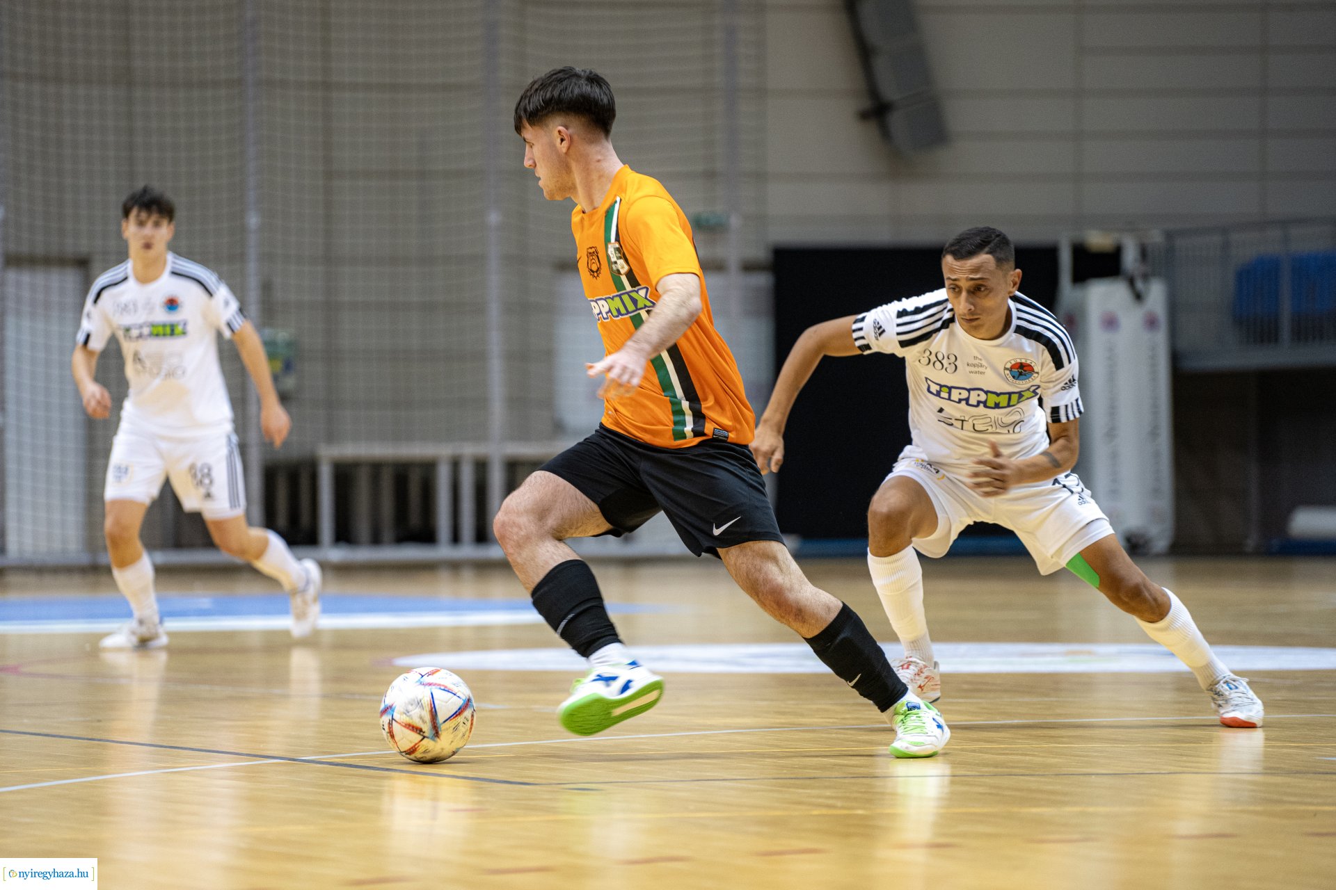 A'Stúdió Nyíregyháza vs Aramis SE futsal mérkőzés a Continental Arénában