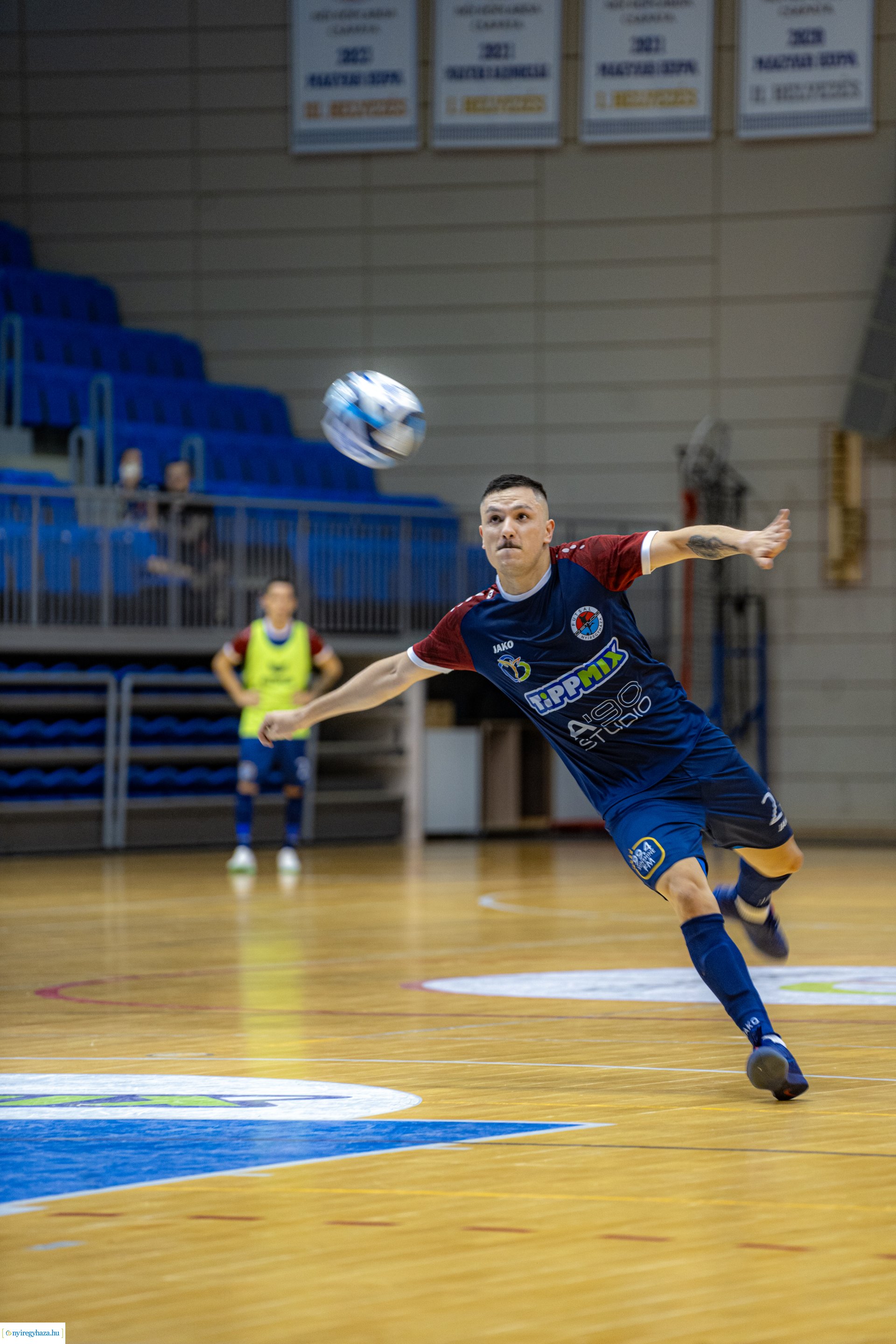 A'STÚDIÓ NYÍREGYHÁZA VS HALADÁS VSE futsal labdarúgó mérkőzés a Continental Arénában