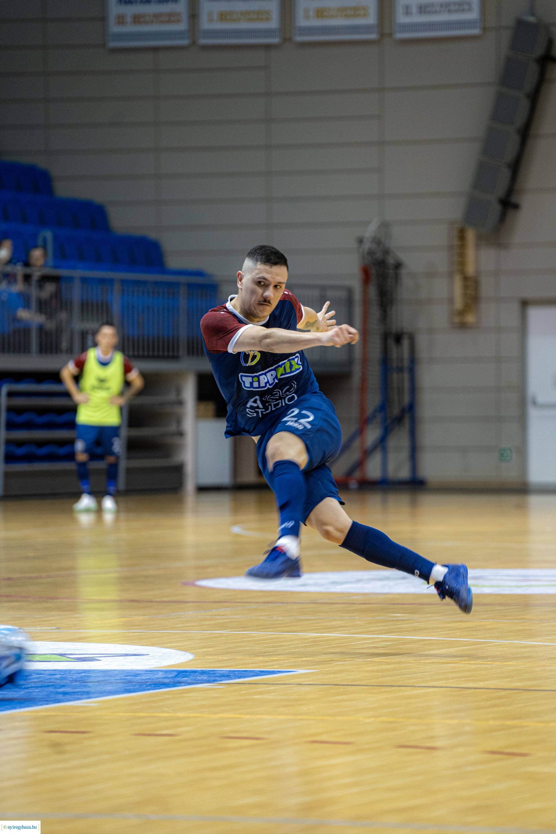 A'STÚDIÓ NYÍREGYHÁZA VS HALADÁS VSE futsal labdarúgó mérkőzés a Continental Arénában