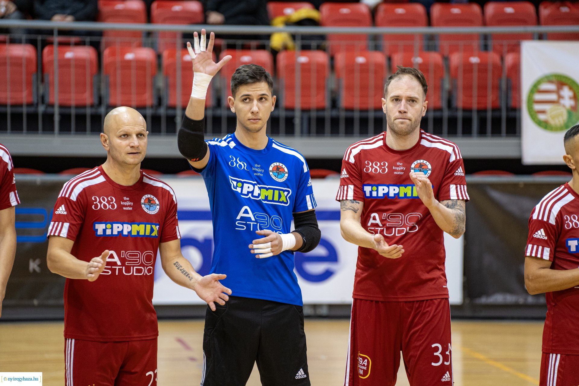 A’Stúdió Nyíregyháza–DEAC Futsal mérkőzés a Continental Arénában