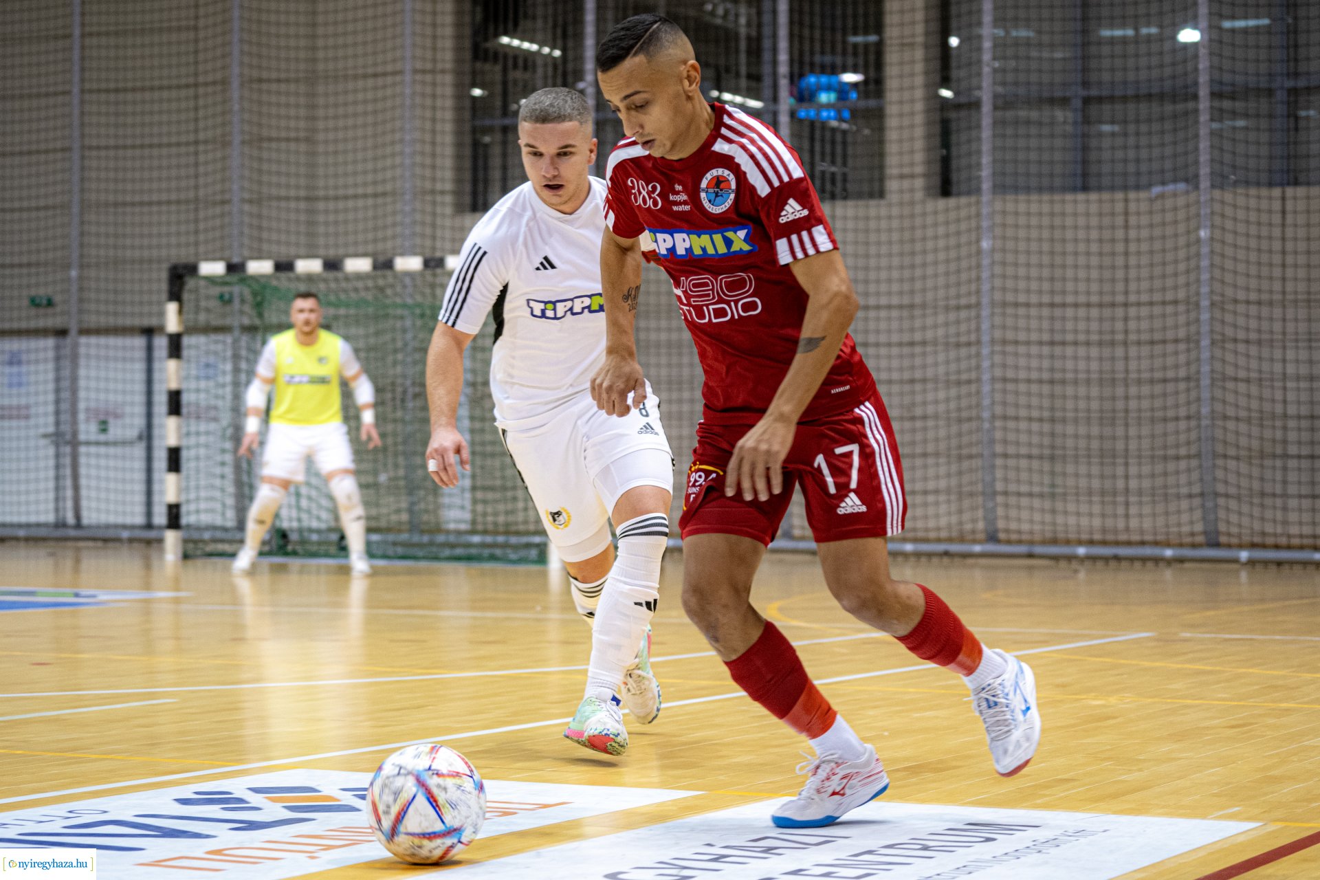 A’Stúdió Nyíregyháza–DEAC Futsal mérkőzés a Continental Arénában