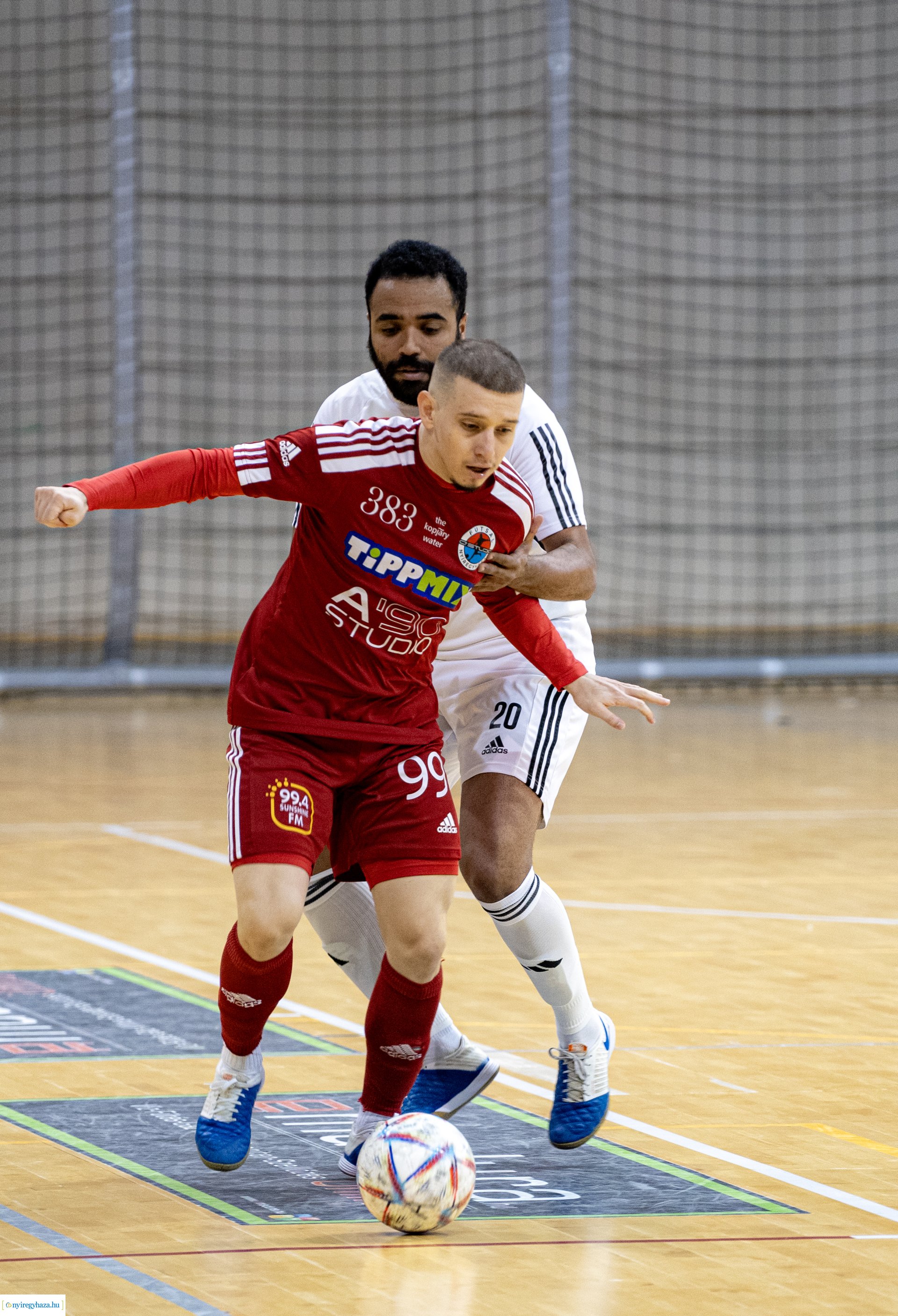 A’Stúdió Nyíregyháza–DEAC Futsal mérkőzés a Continental Arénában