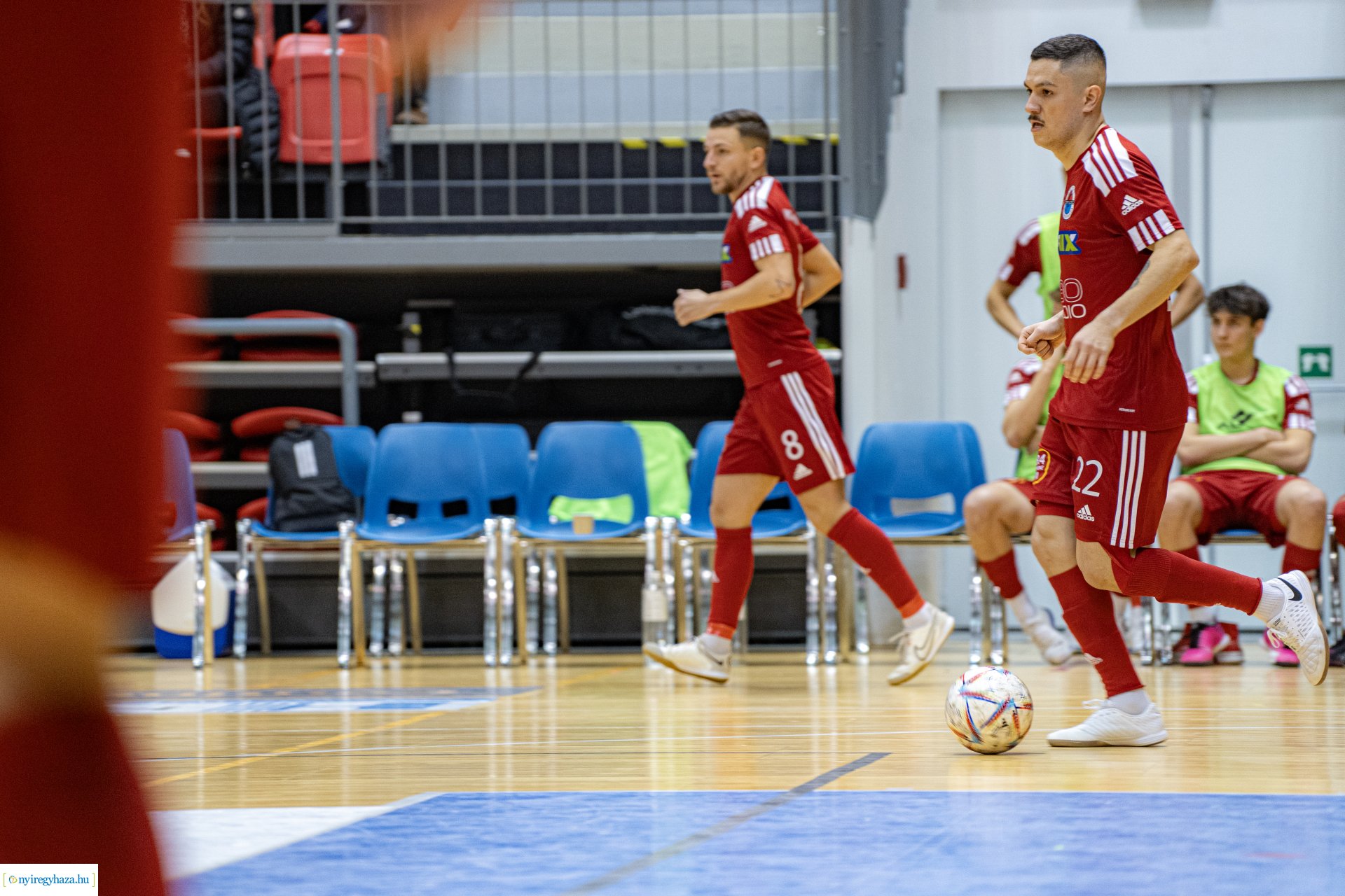 A’Stúdió Nyíregyháza–DEAC Futsal mérkőzés a Continental Arénában
