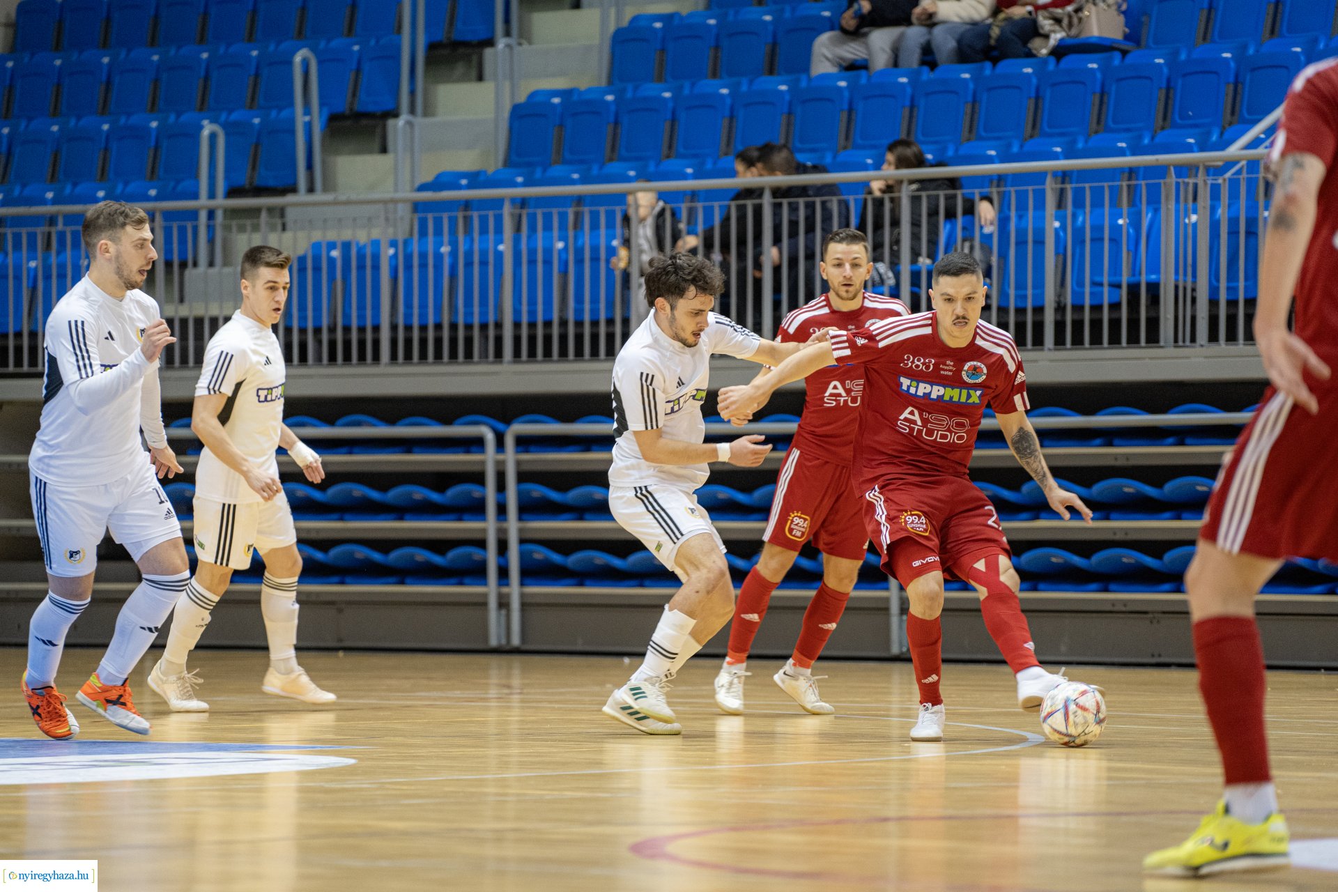 A’Stúdió Nyíregyháza–DEAC Futsal mérkőzés a Continental Arénában