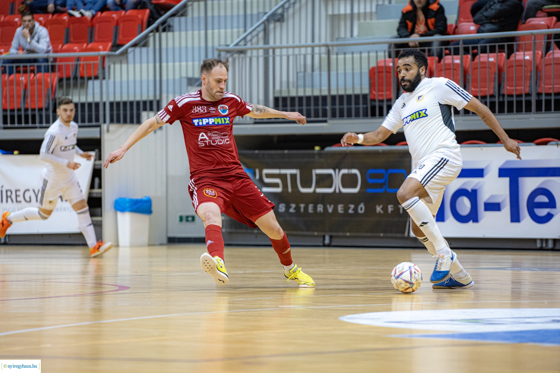 A’Stúdió Nyíregyháza–DEAC Futsal mérkőzés a Continental Arénában