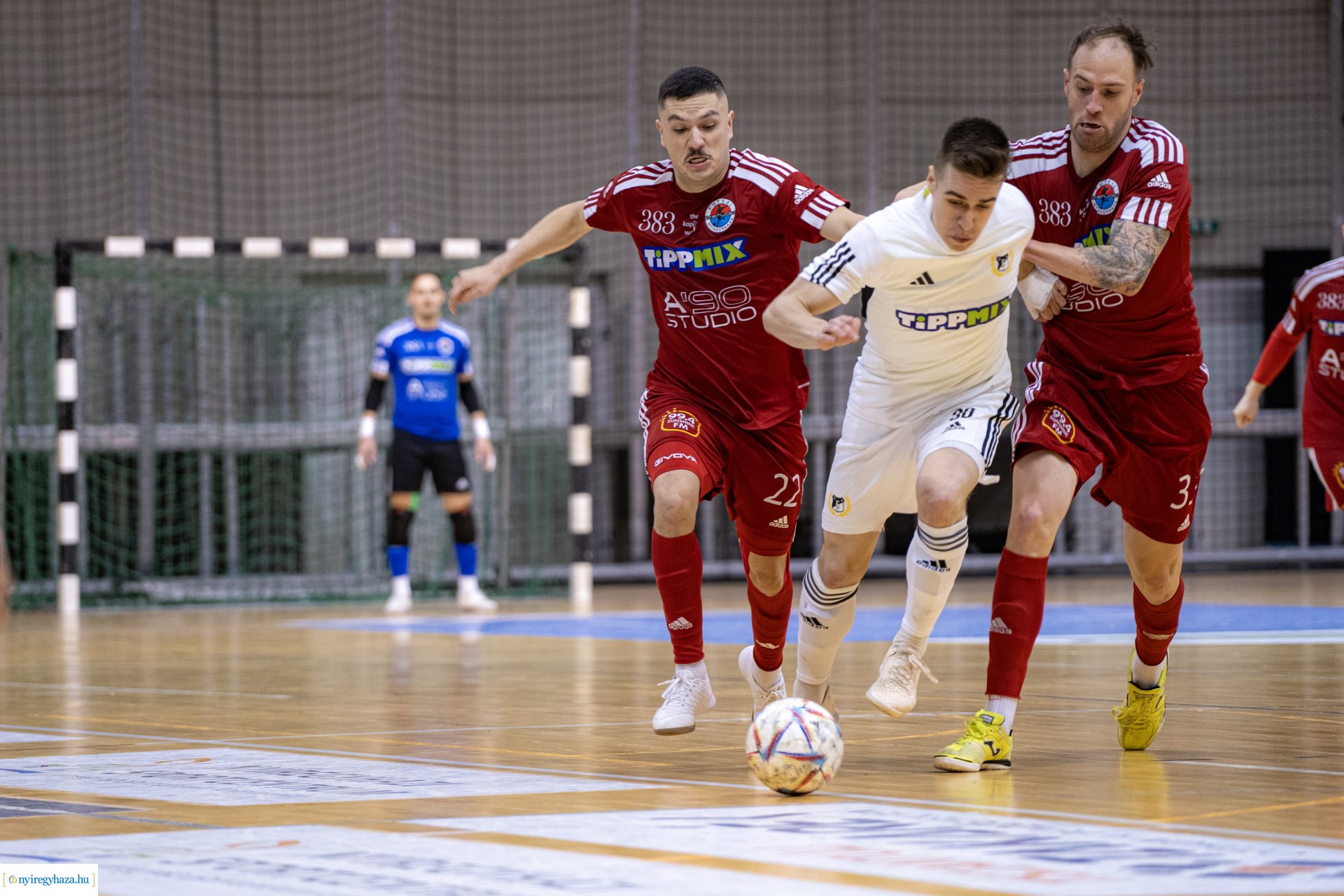 A’Stúdió Nyíregyháza–DEAC Futsal mérkőzés a Continental Arénában
