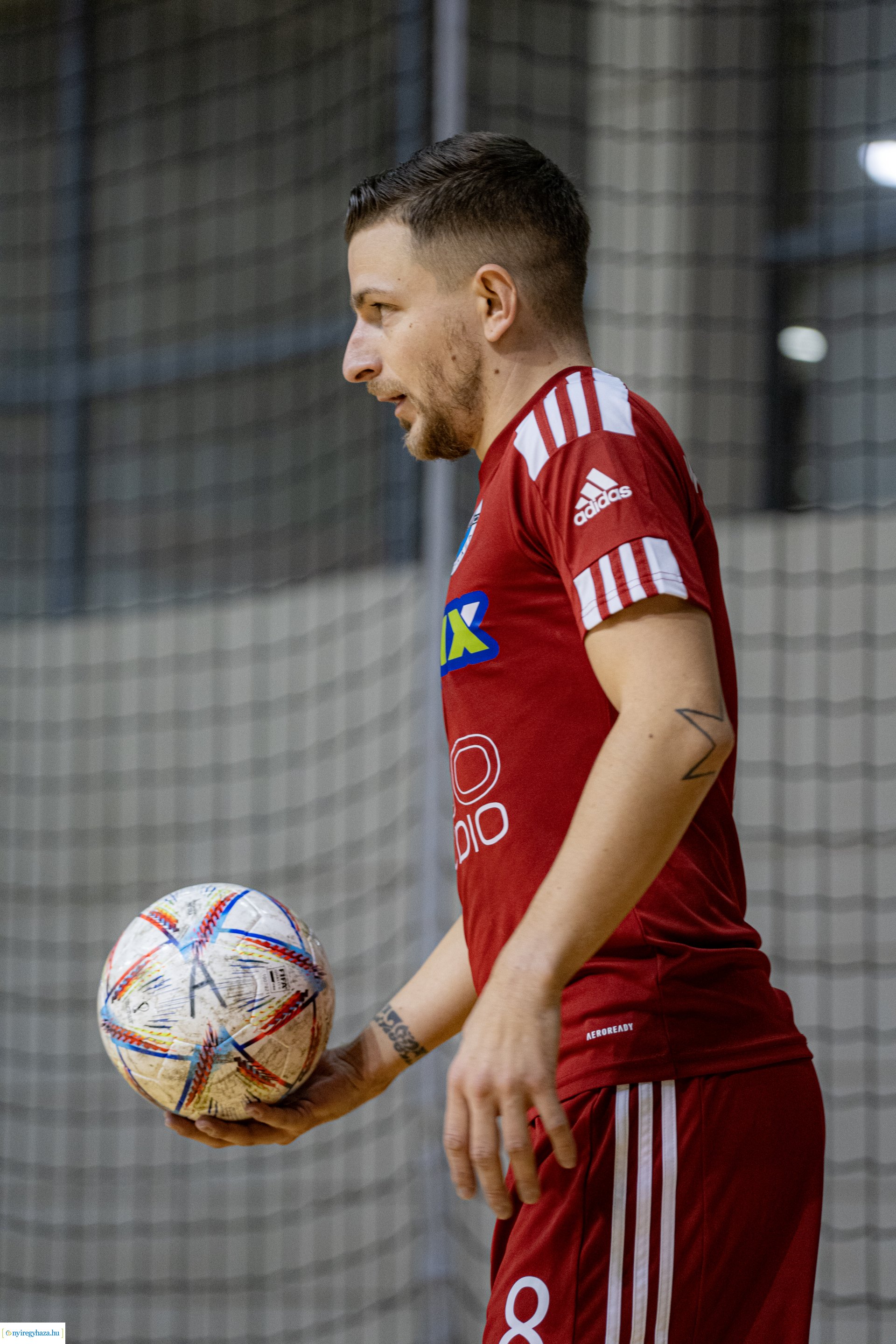 A’Stúdió Nyíregyháza–DEAC Futsal mérkőzés a Continental Arénában