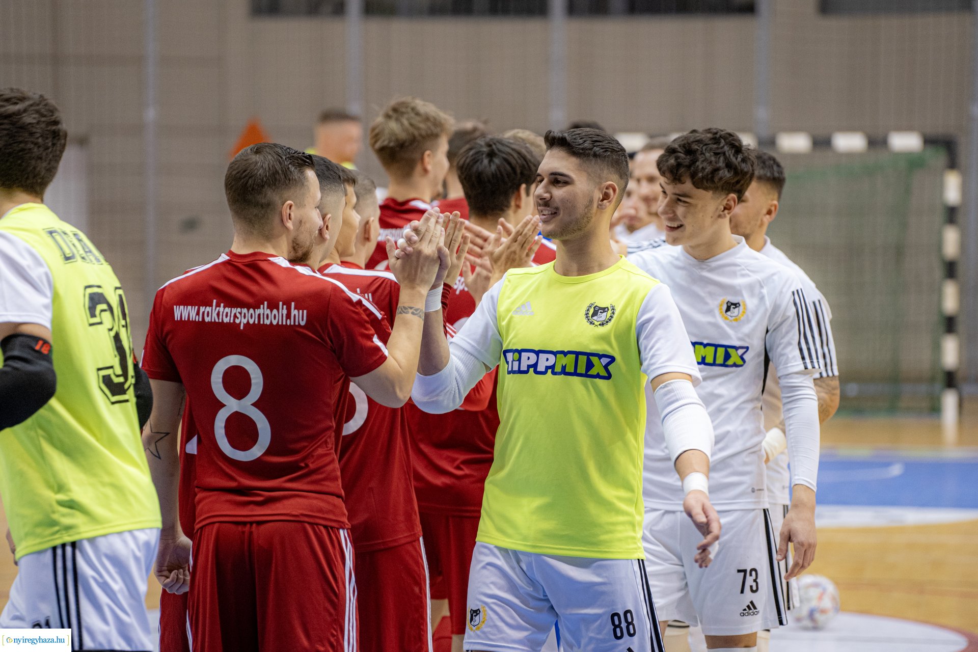 A’Stúdió Nyíregyháza–DEAC Futsal mérkőzés a Continental Arénában