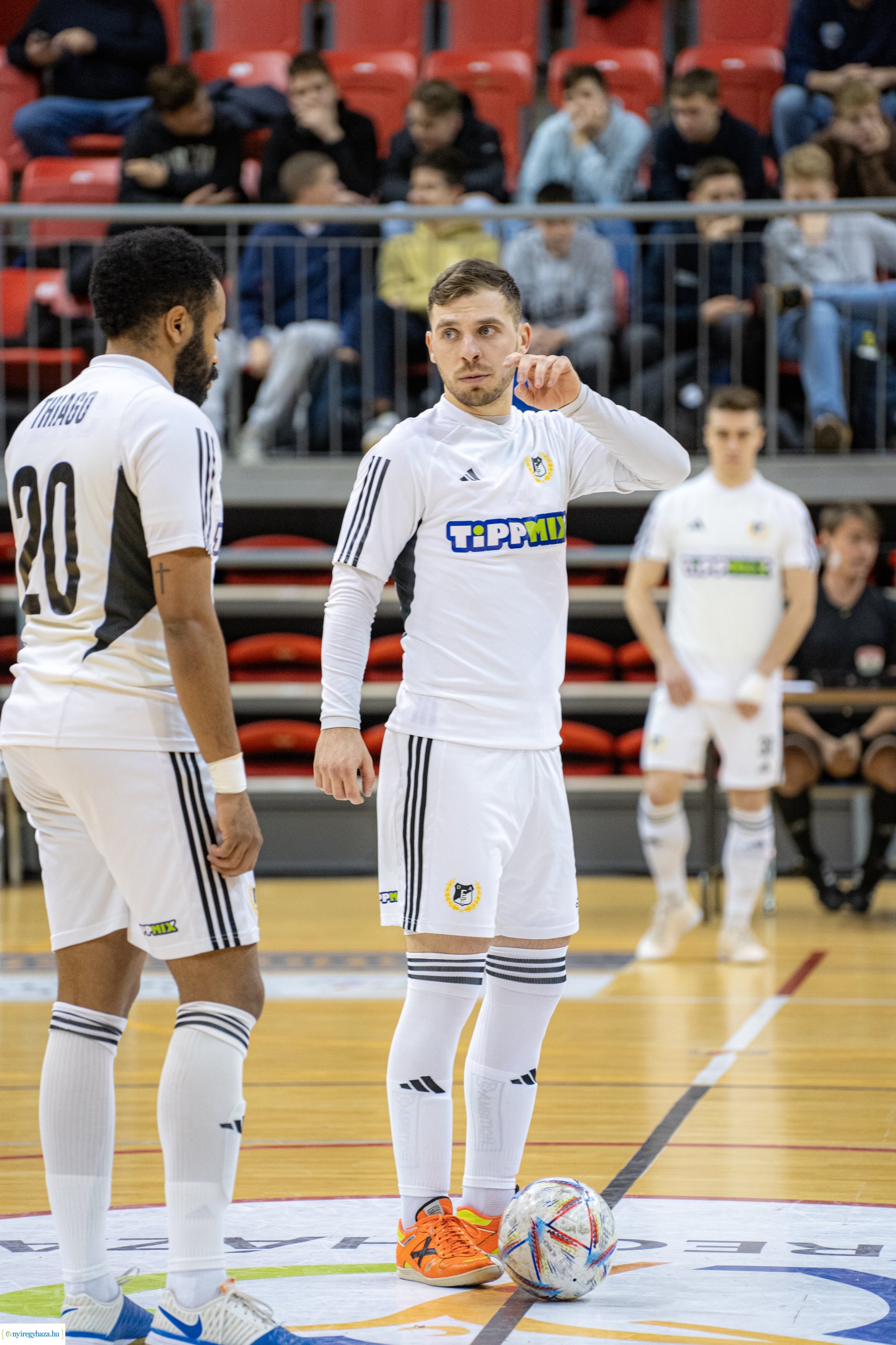 A’Stúdió Nyíregyháza–DEAC Futsal mérkőzés a Continental Arénában