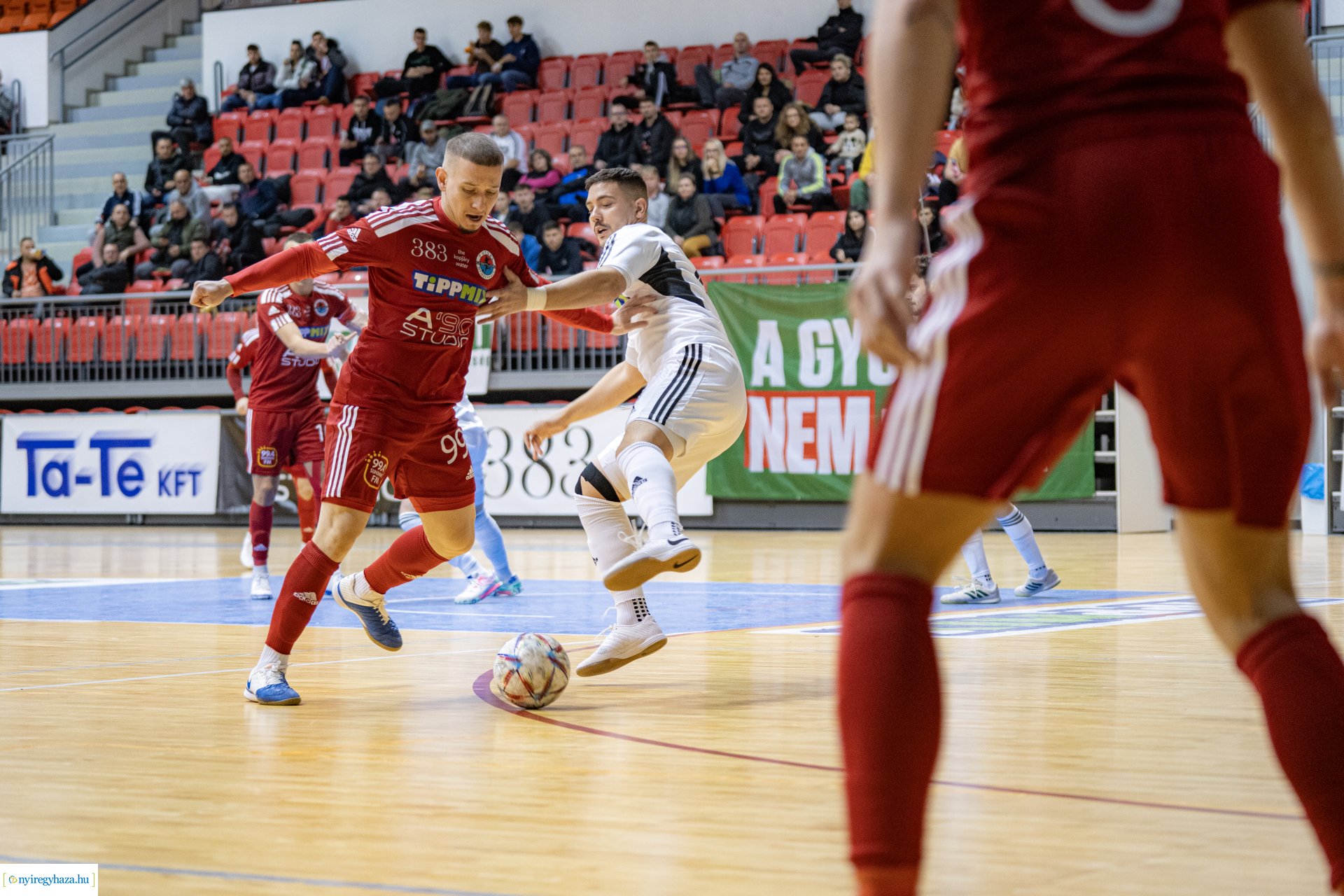 A’Stúdió Nyíregyháza–DEAC Futsal mérkőzés a Continental Arénában