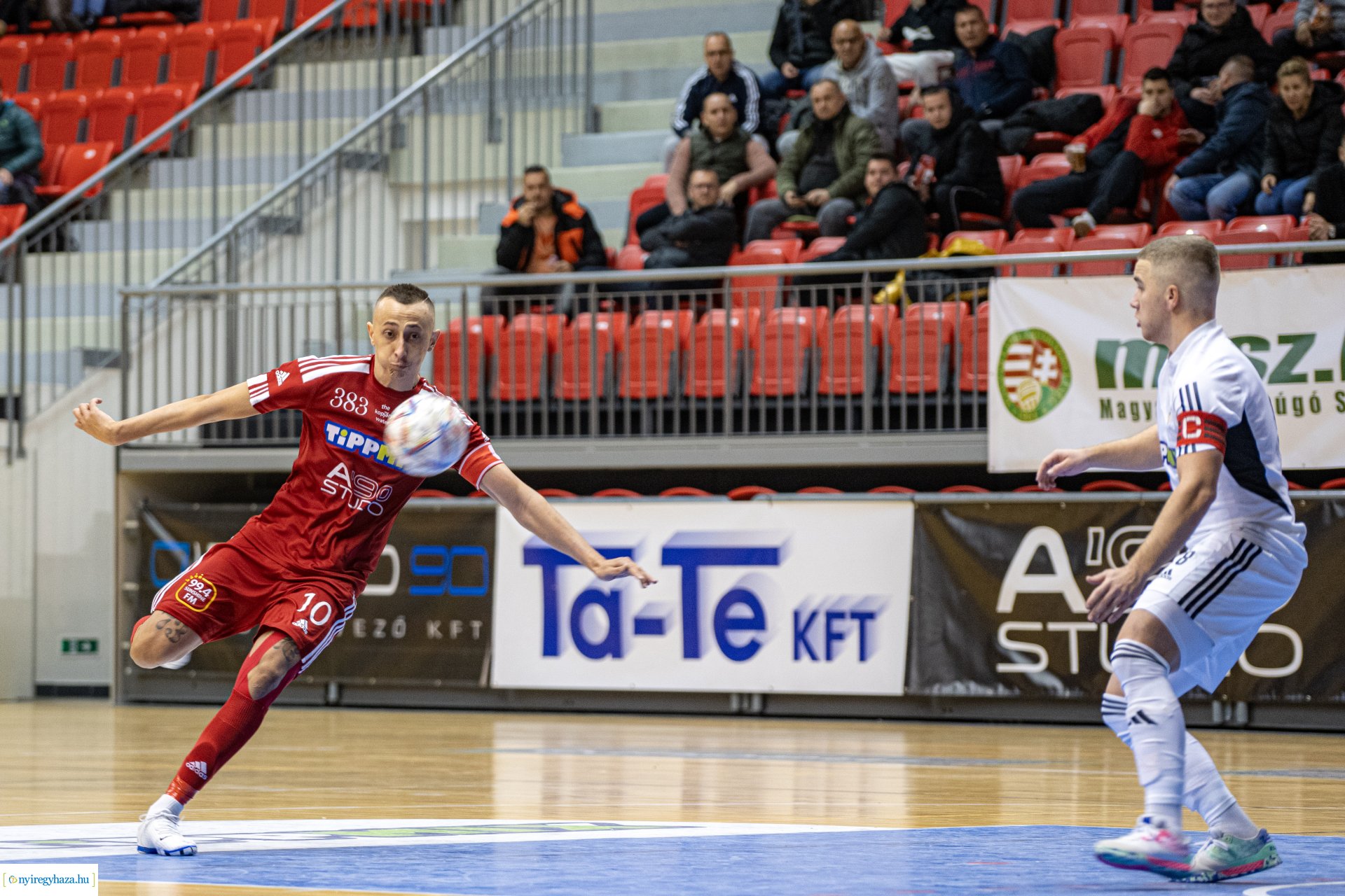 A’Stúdió Nyíregyháza–DEAC Futsal mérkőzés a Continental Arénában