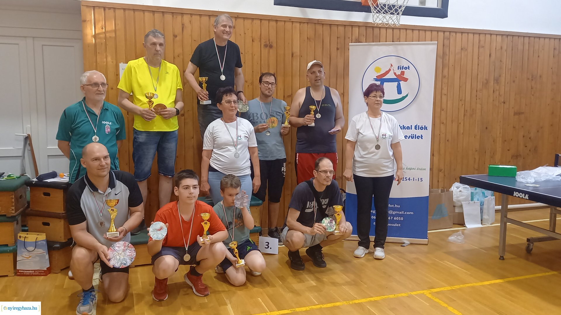 Asztalitenisz házibajnokságot rendezett a FIFOT