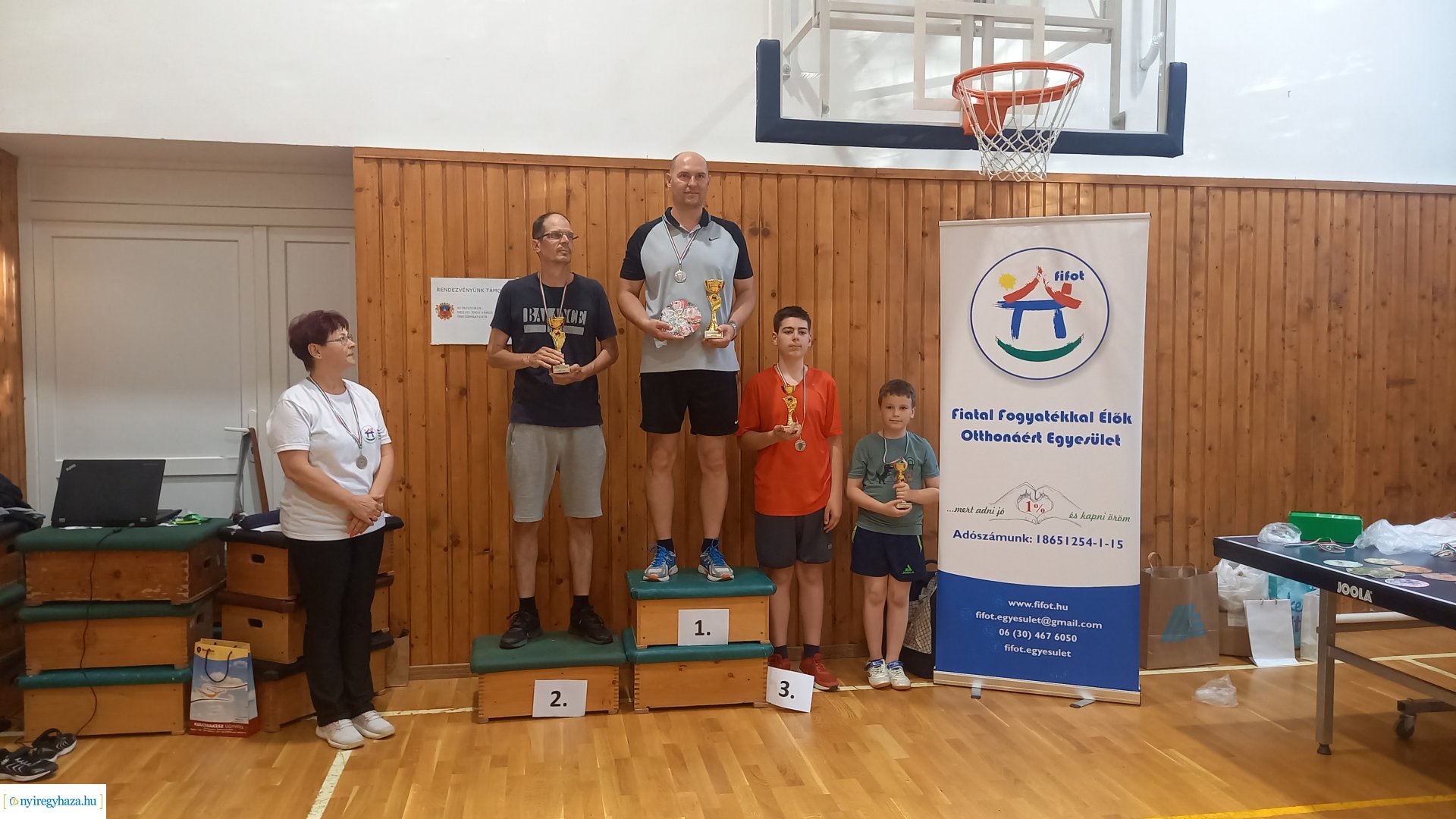 Asztalitenisz házibajnokságot rendezett a FIFOT