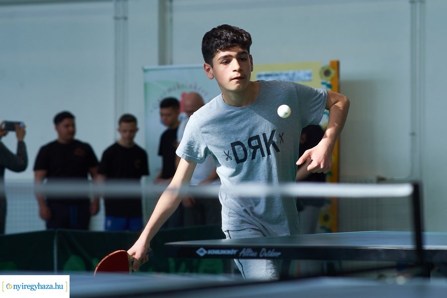 Asztalitenisz verseny Nyírszőlősön 2022