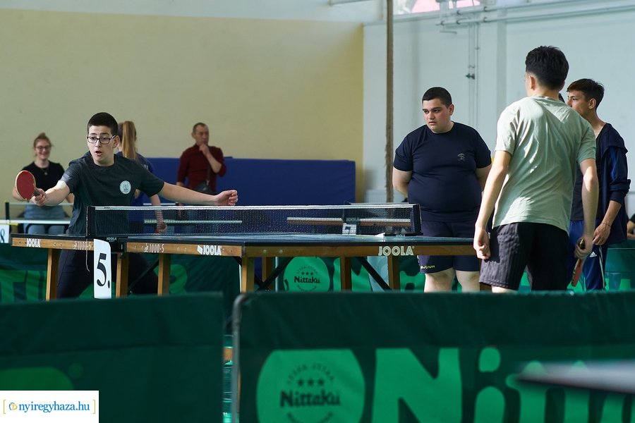 Asztalitenisz verseny Nyírszőlősön 2022
