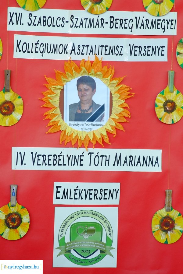 Asztalitenisz verseny Nyírszőlősön 20230322