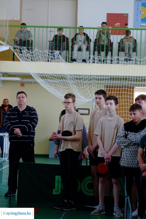 Asztalitenisz verseny Nyírszőlősön 20230322