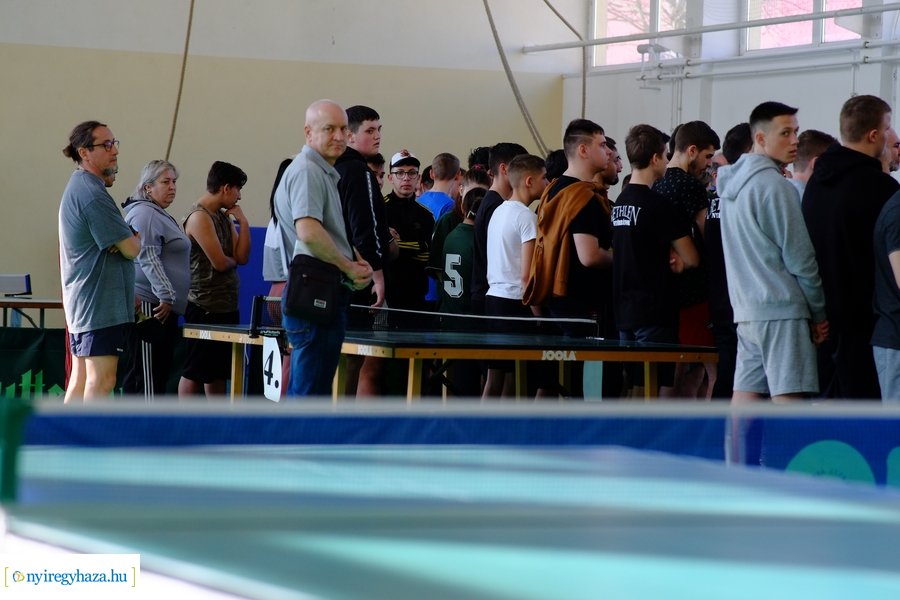 Asztalitenisz verseny Nyírszőlősön 20230322