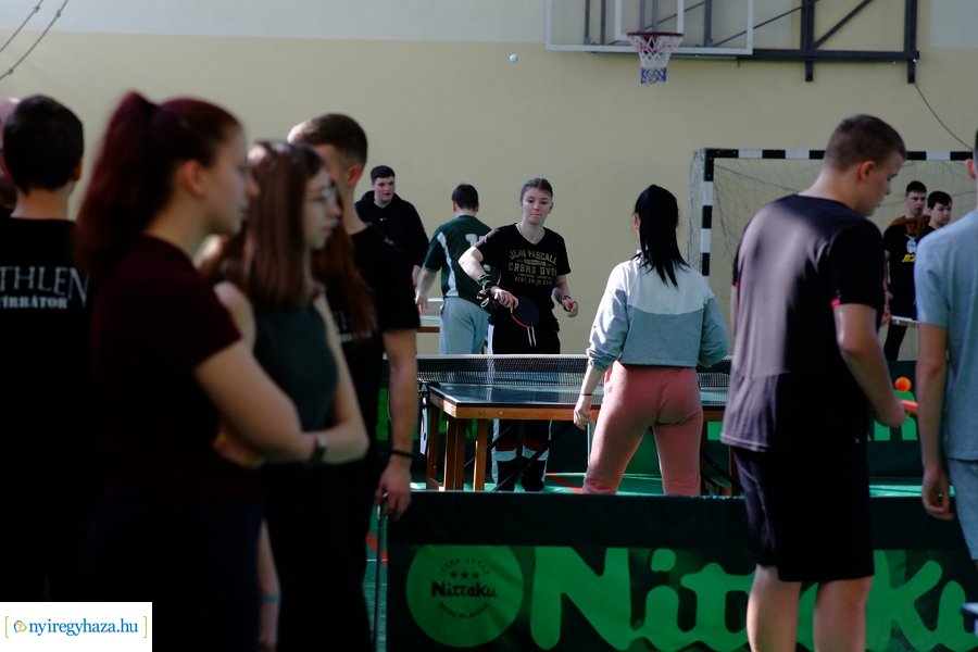 Asztalitenisz verseny Nyírszőlősön 20230322